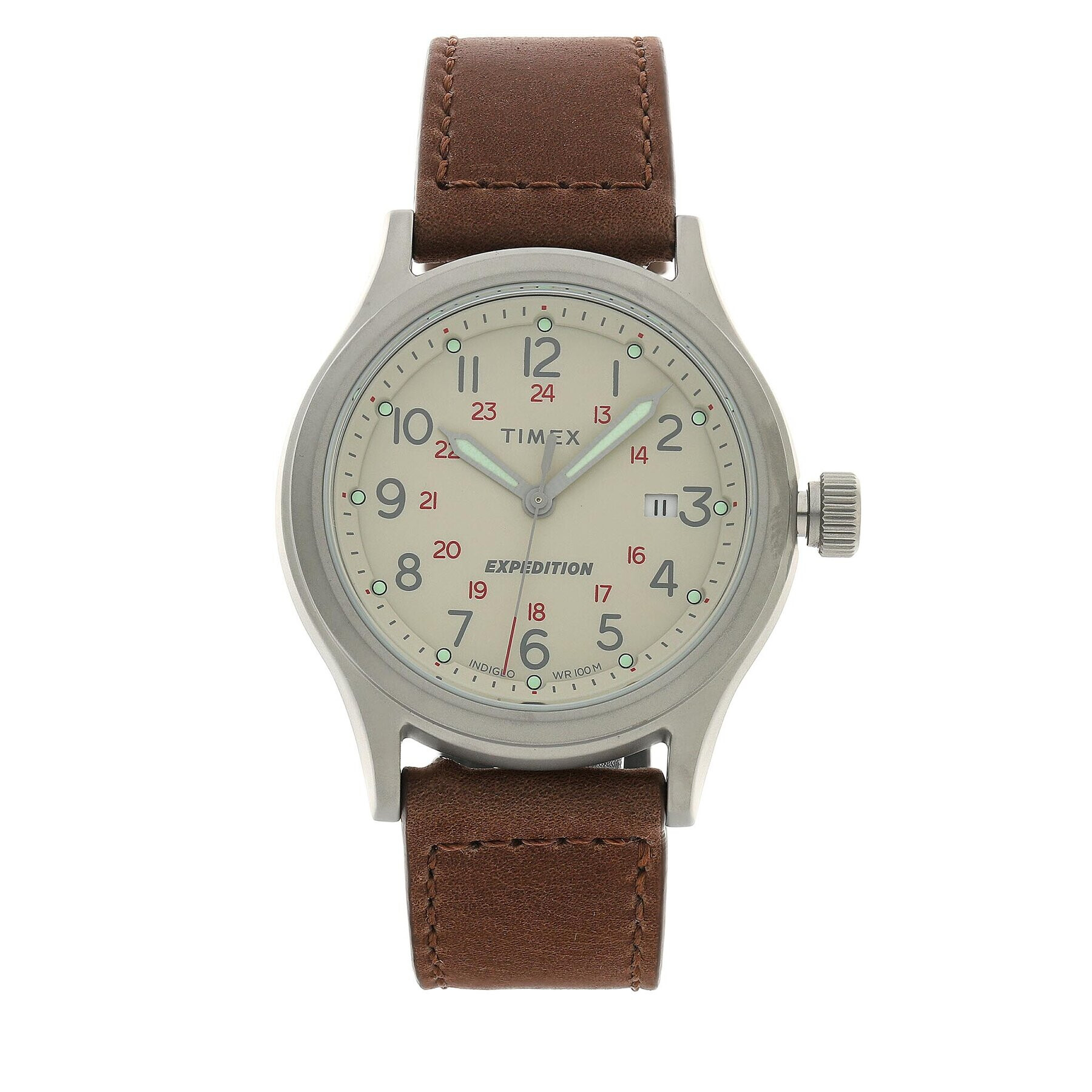 Timex Часовник Expedition North TW2V07300 Кафяв - Pepit.bg