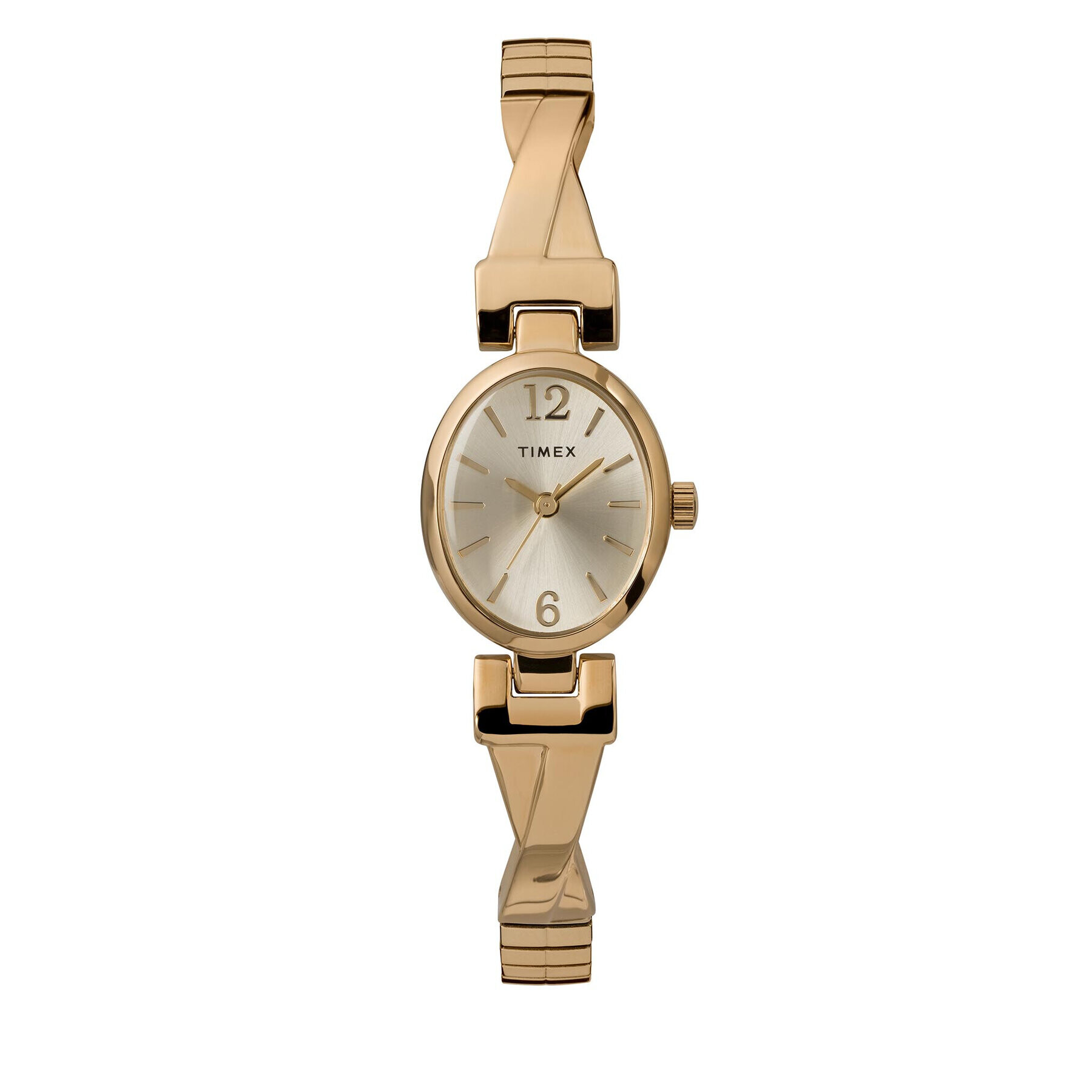 Timex Часовник Fashion Stretch Bangle TW2U12000 Златист - Pepit.bg