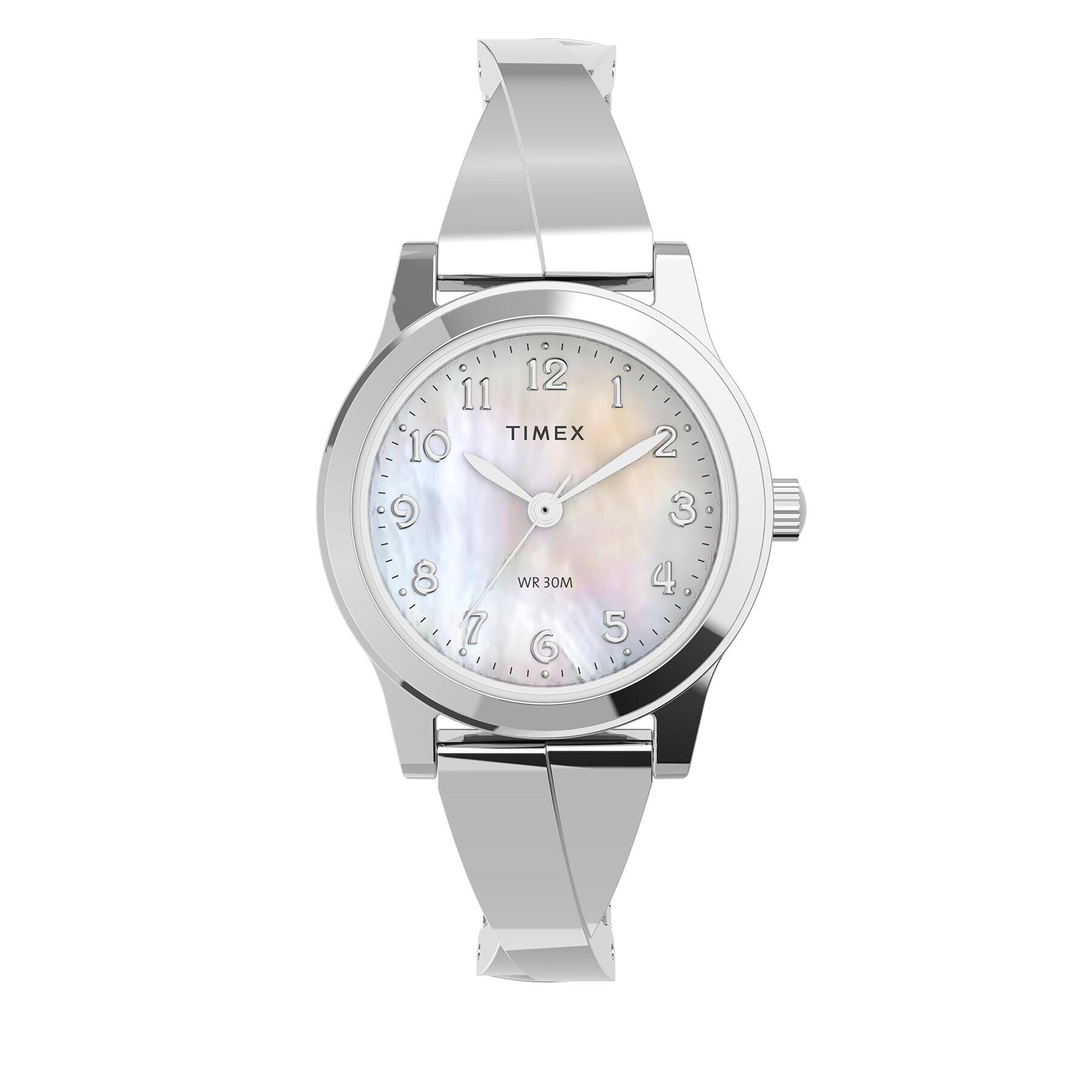 Timex Часовник Fashion Stretch Bangle TW2V51200 Сребрист - Pepit.bg