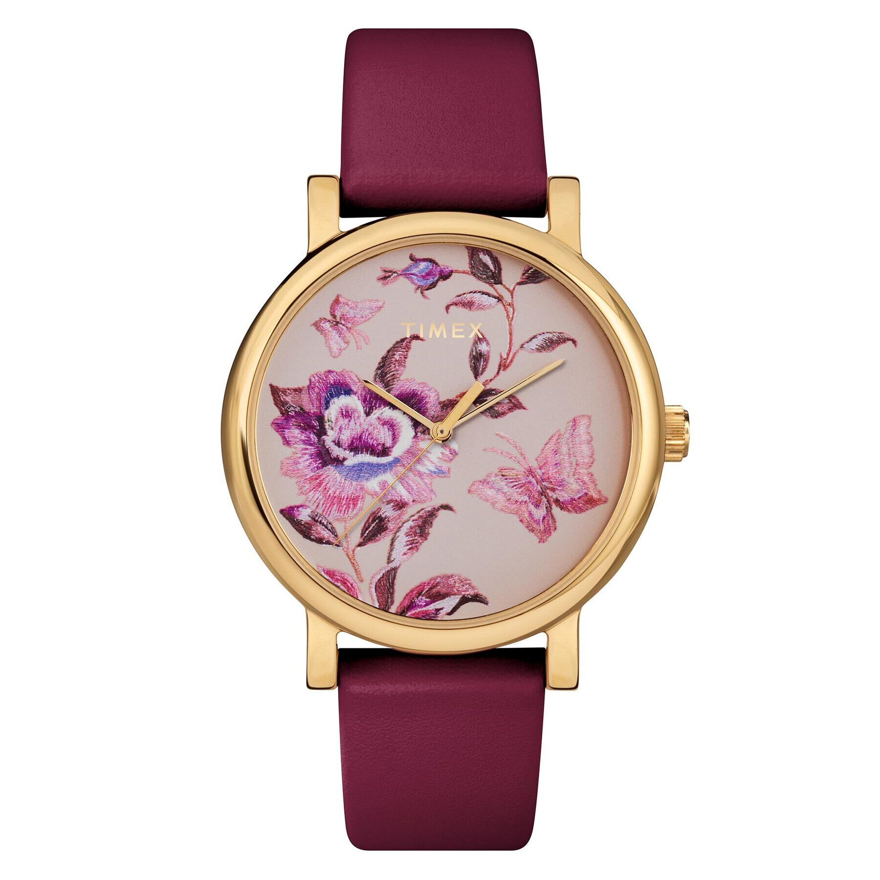 Timex Часовник Full Bloom TW2U19200 Виолетов - Pepit.bg