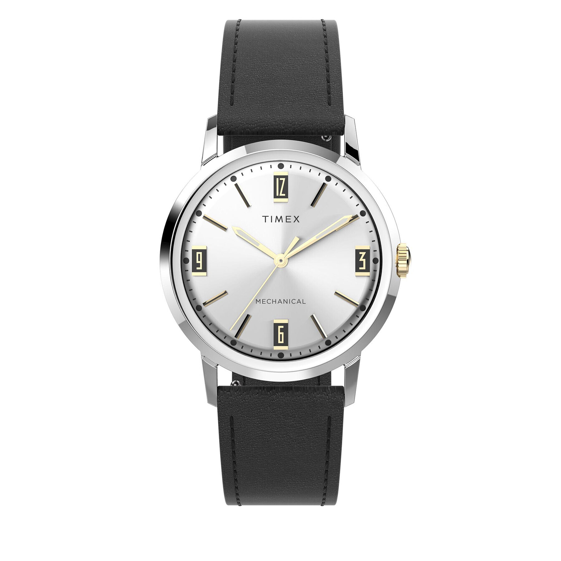 Timex Часовник Marlin Mechanical TW2V44700 Черен - Pepit.bg