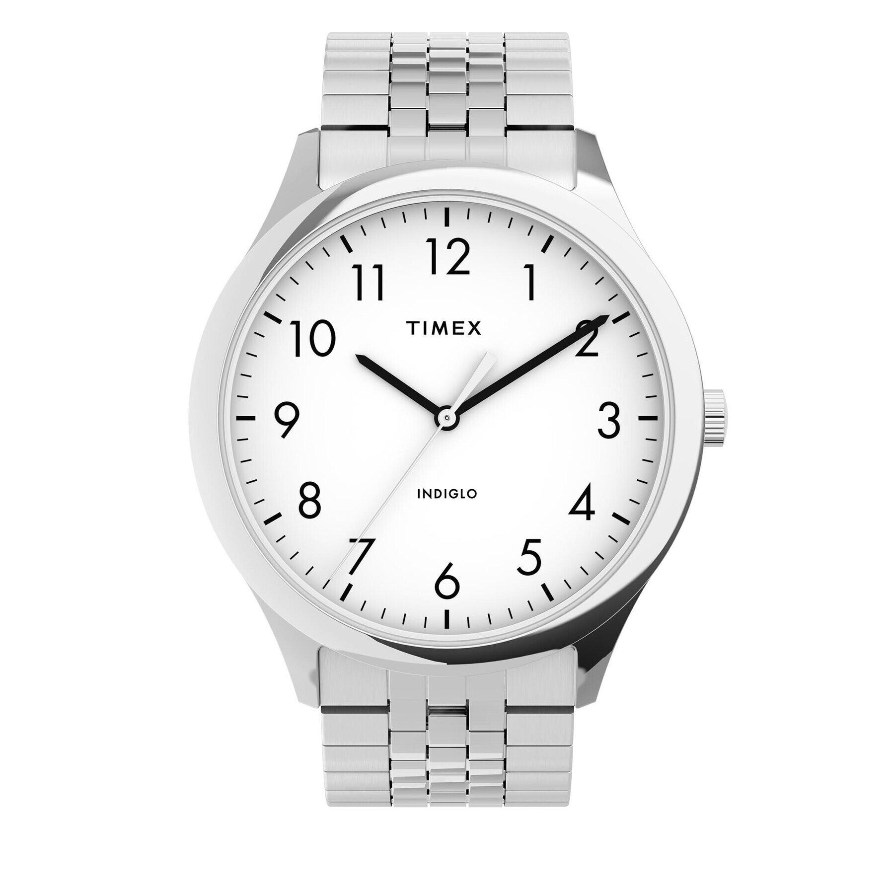Timex Часовник Modern Easy Reader TW2U39900 Сребрист - Pepit.bg