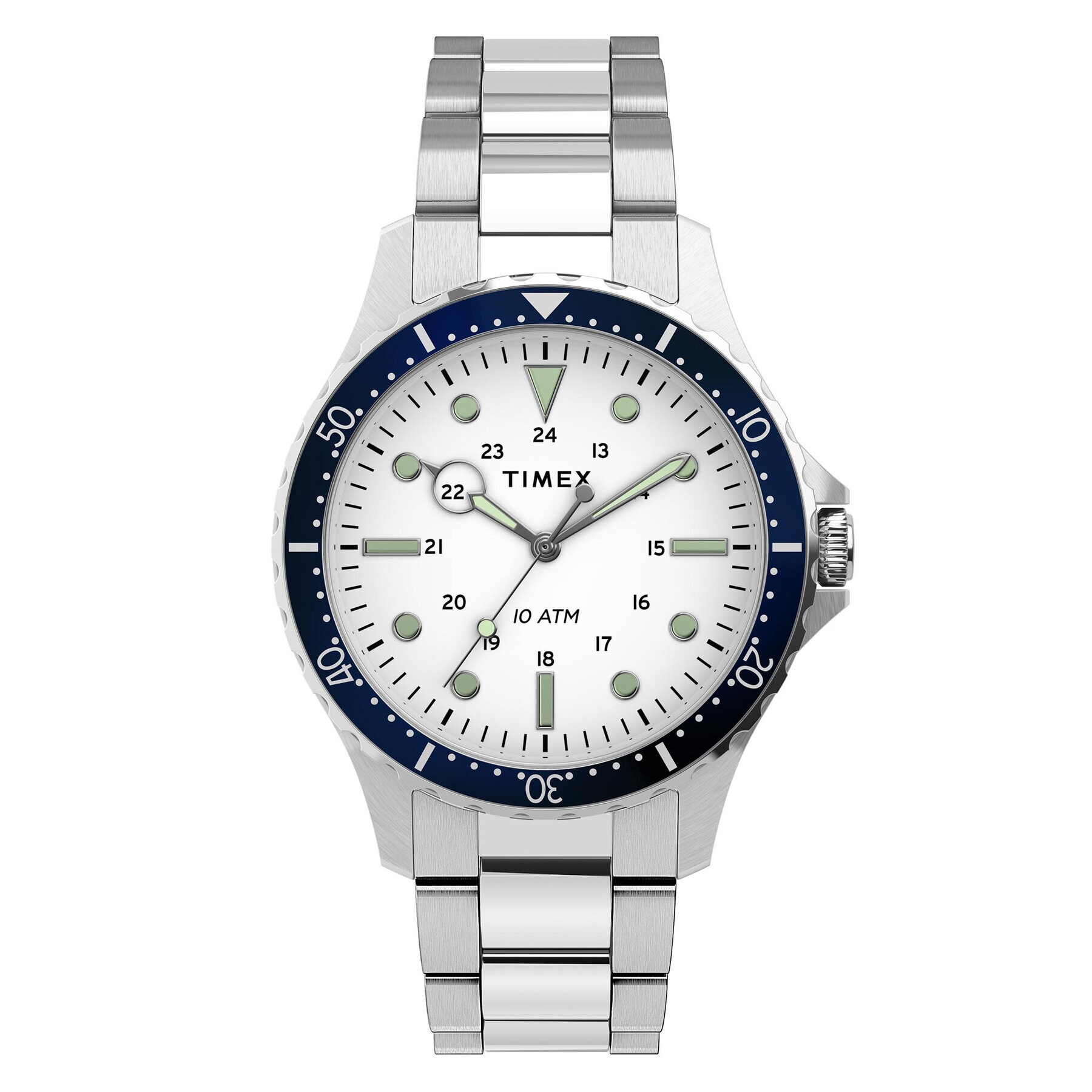 Timex Часовник Navi TW2U10900 Сребрист - Pepit.bg