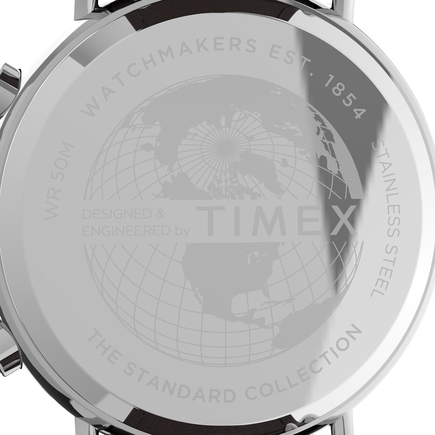 Timex Часовник Standard Chronograph TW2V27600 Кафяв - Pepit.bg