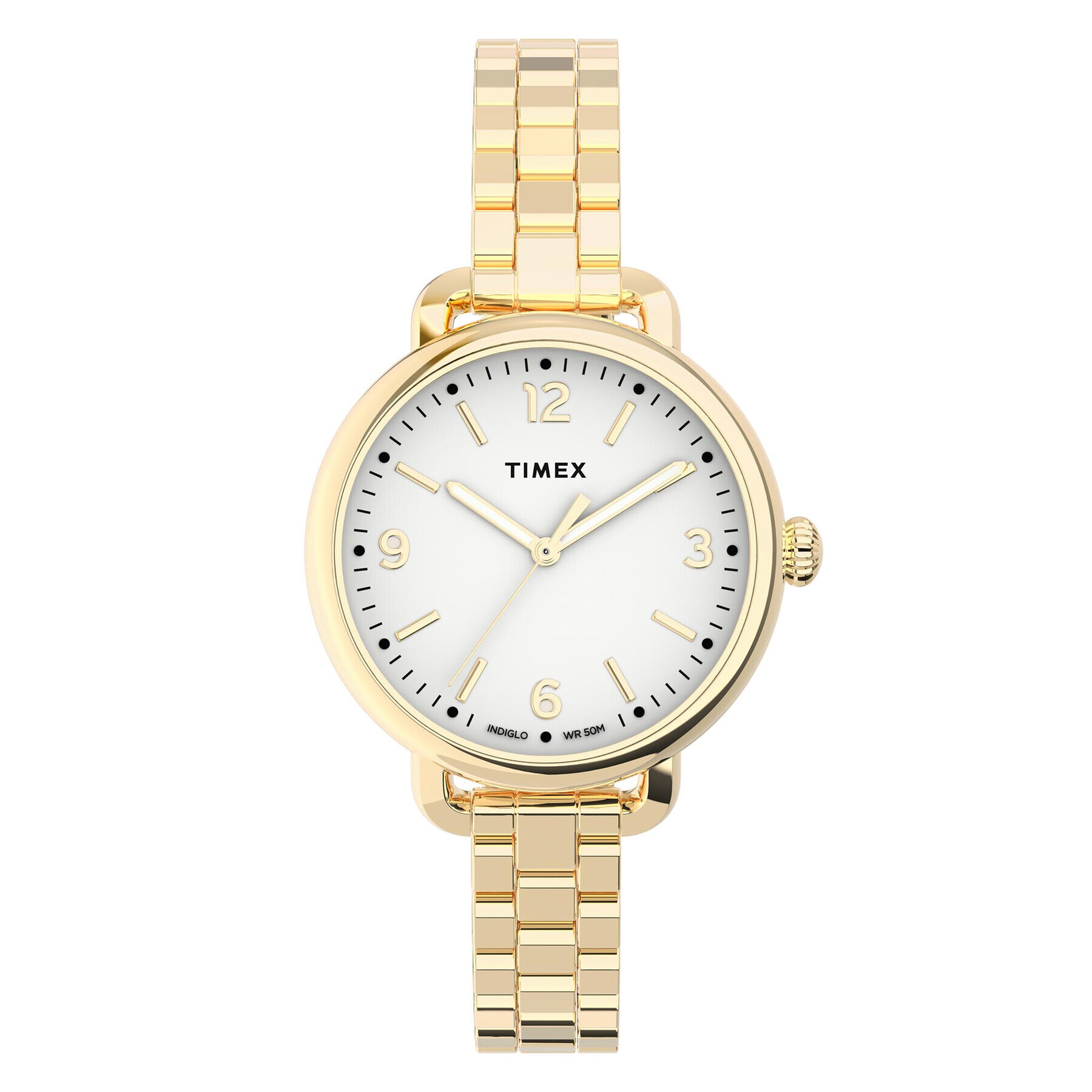 Timex Часовник Standard Demi TW2U60600 Златист - Pepit.bg