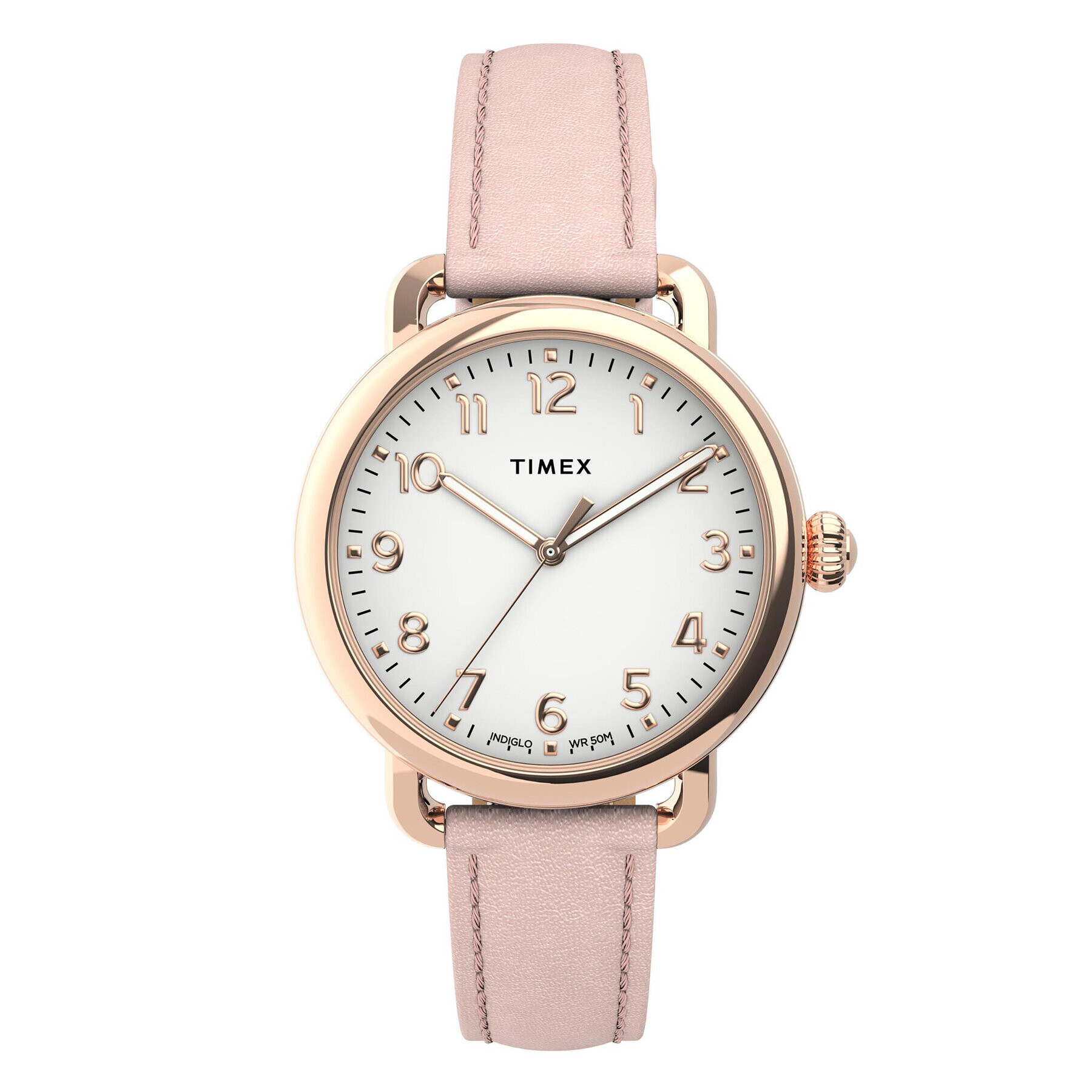 Timex Часовник Standard TW2U13500 Розов - Pepit.bg