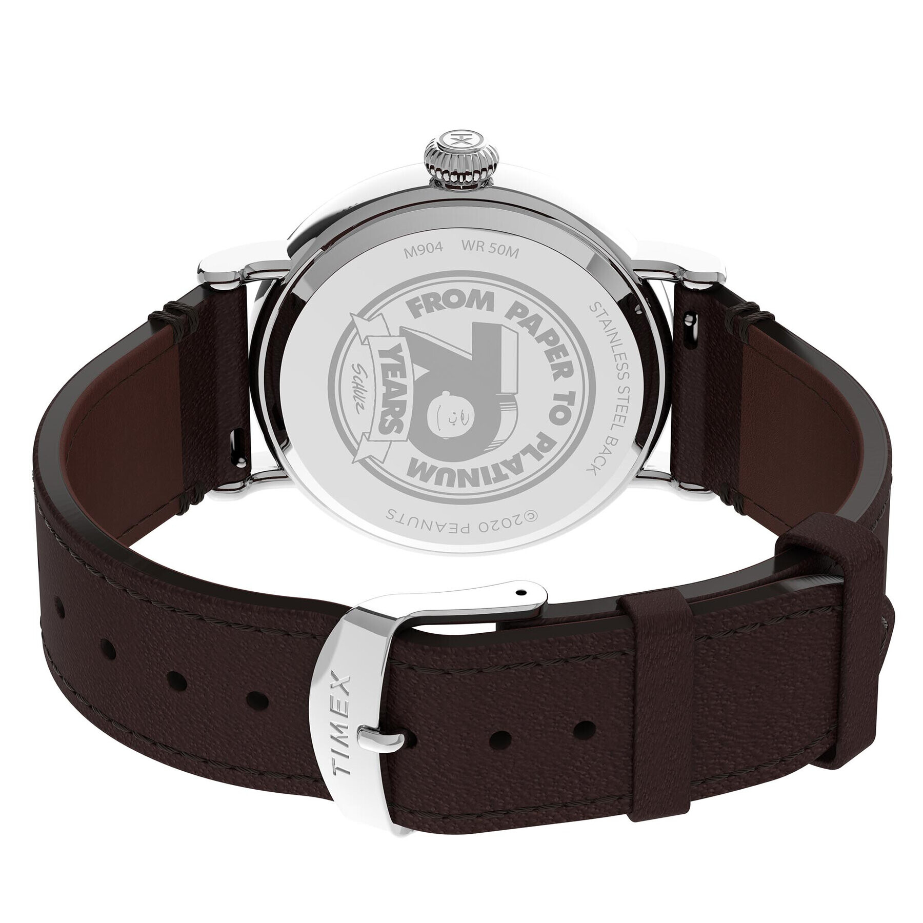 Timex Часовник Standard TW2U71000 Кафяв - Pepit.bg