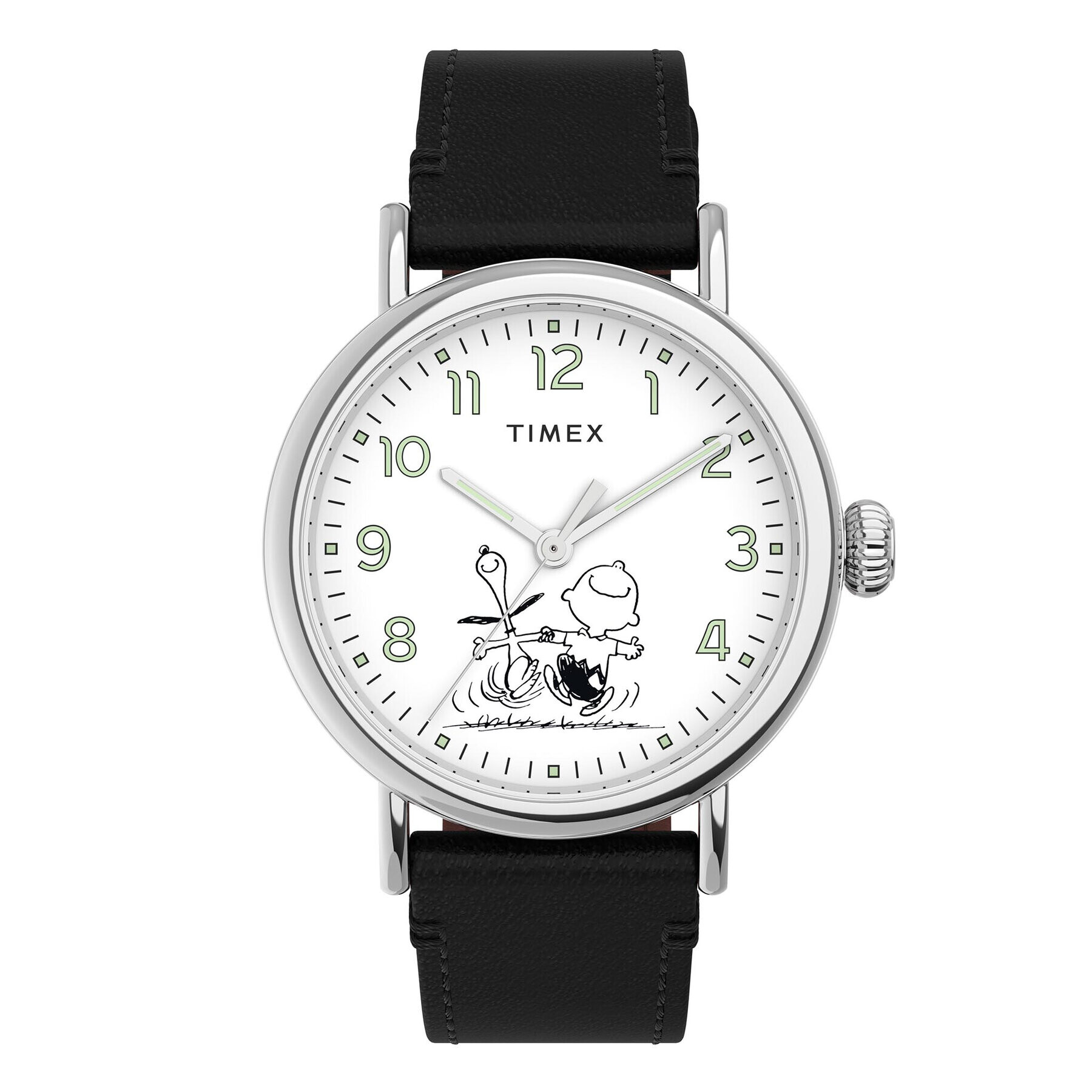 Timex Часовник Standard x Peanuts TW2U71100 Черен - Pepit.bg