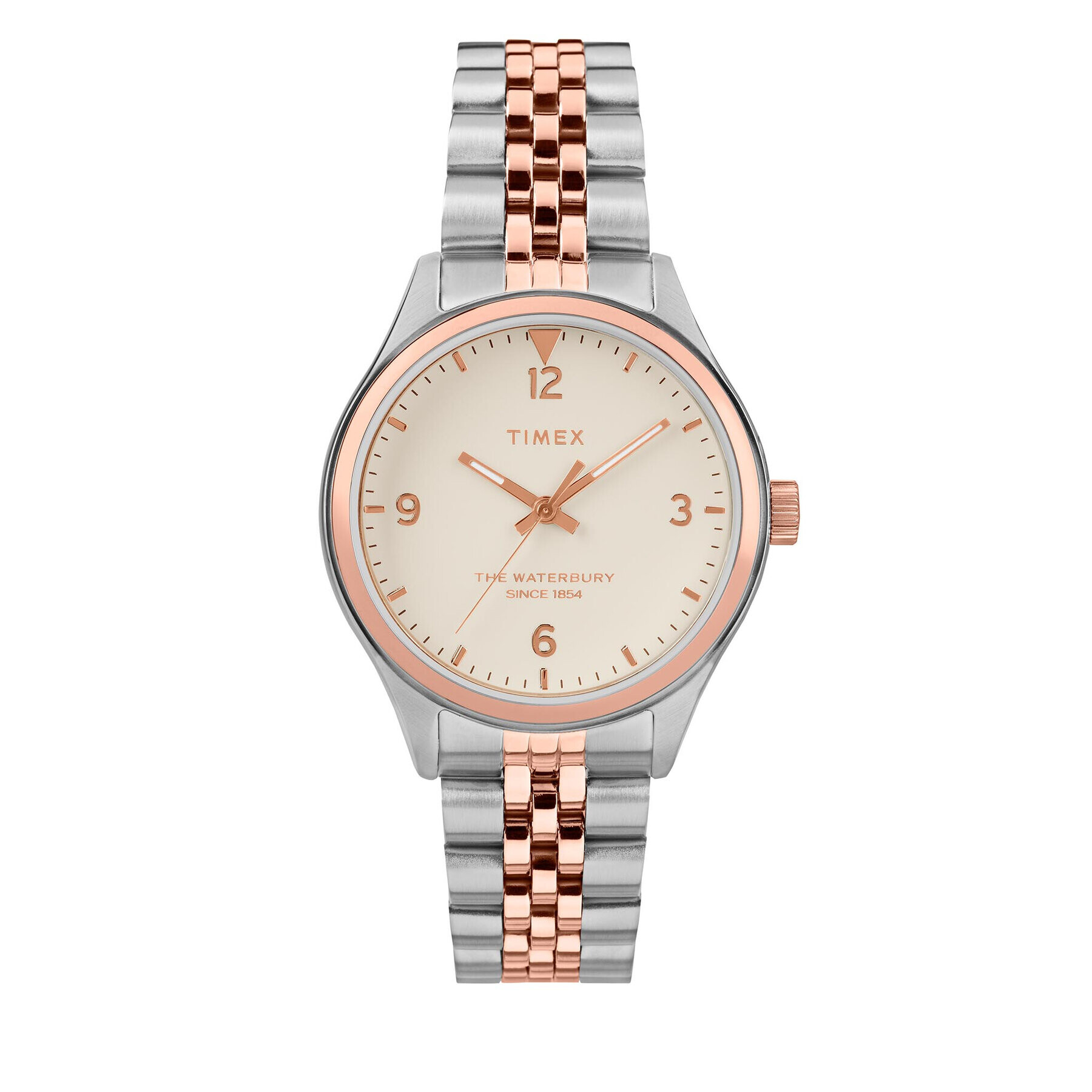 Timex Часовник The Waterbury TW2T49200 Сребрист - Pepit.bg