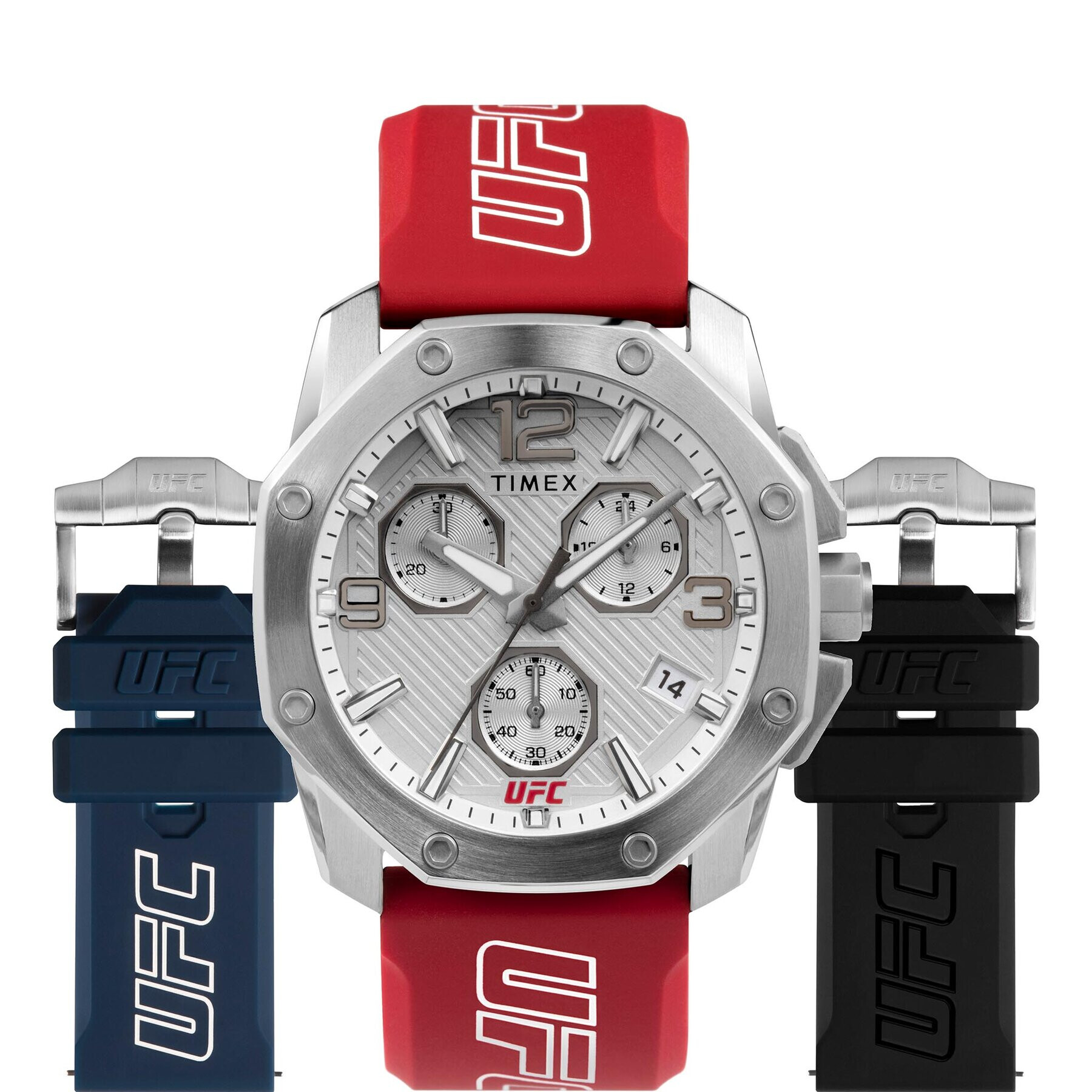 Timex Часовник UFC Icon Chronograph TWG047400 Черен - Pepit.bg