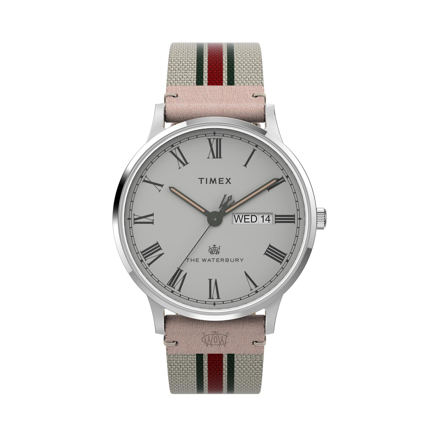 Timex Часовник Waterbury Classic TW2V73700 Бял - Pepit.bg