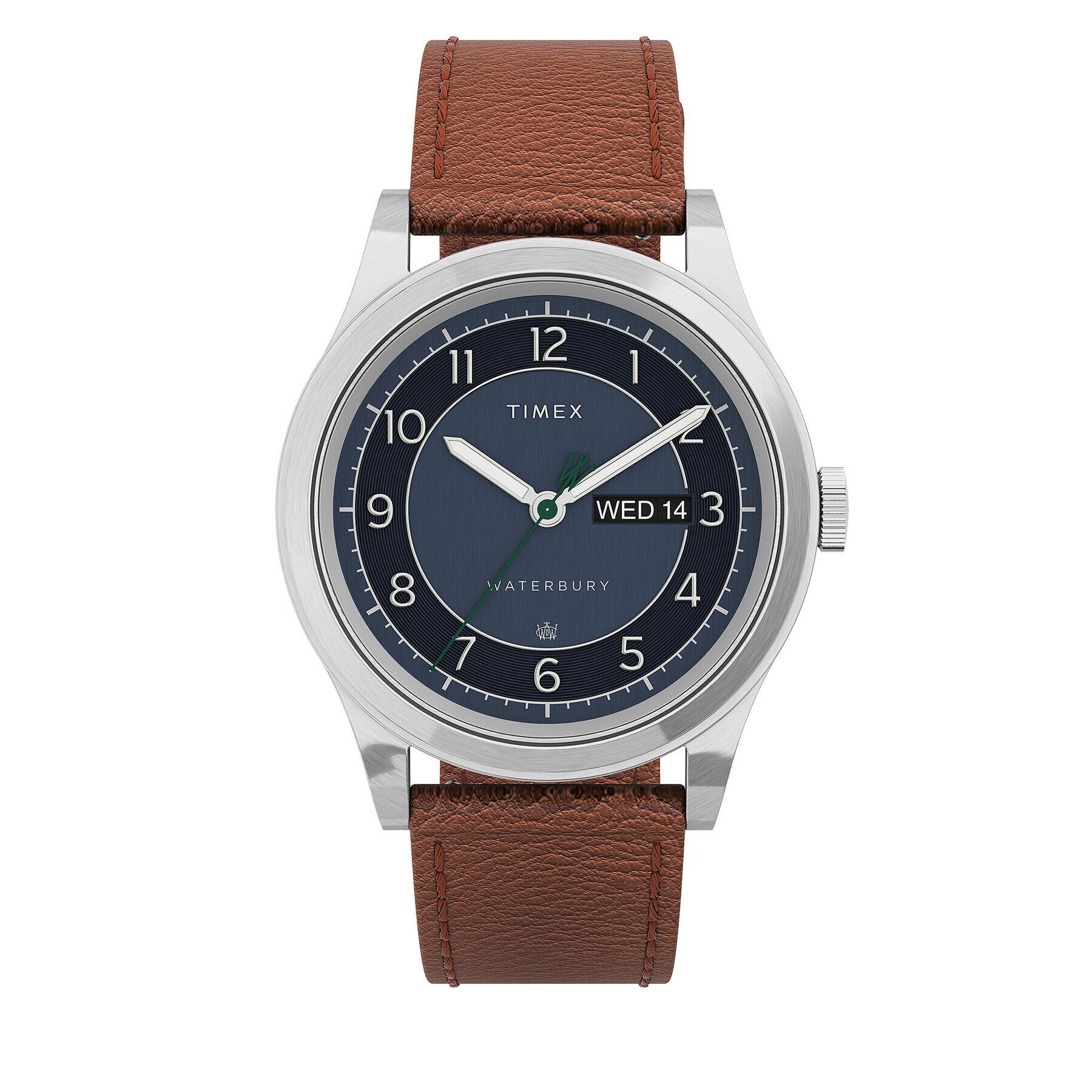 Timex Часовник Waterbury Traditional TW2U90400 Кафяв - Pepit.bg
