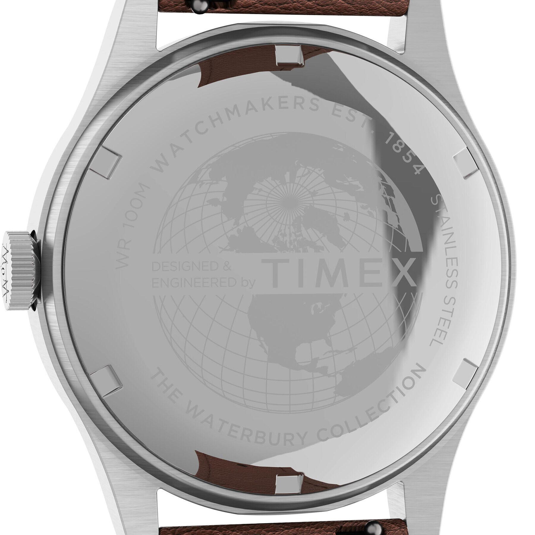 Timex Часовник Waterbury Traditional TW2U90400 Кафяв - Pepit.bg