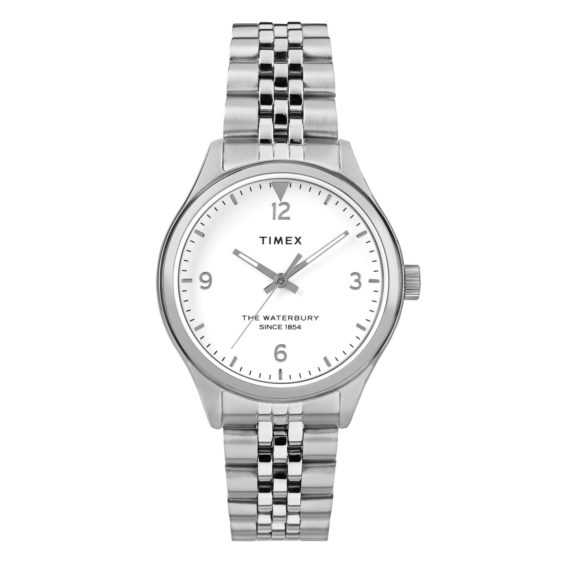 Timex Часовник Waterbury TW2R69400 Сребрист - Pepit.bg