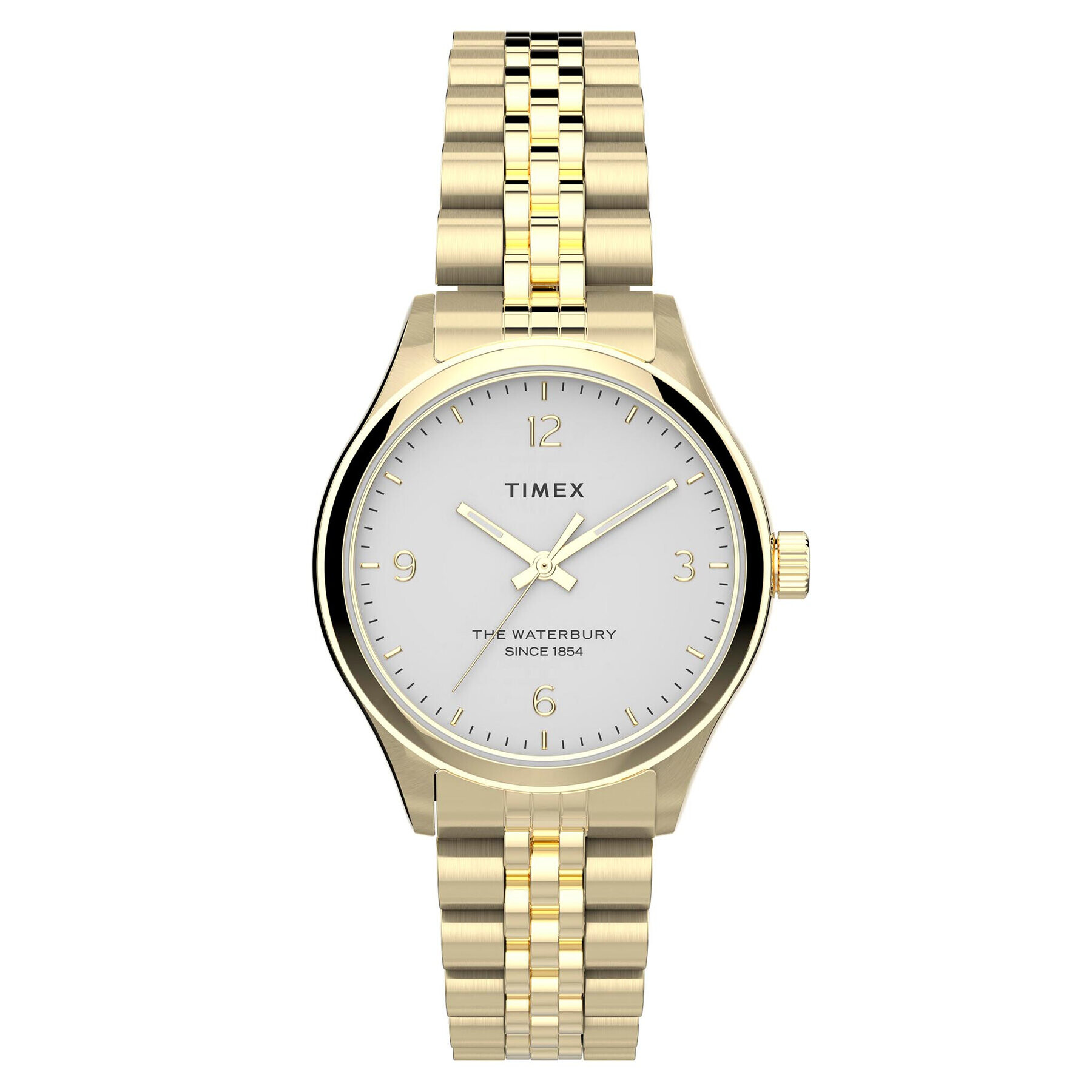 Timex Часовник Waterbury TW2T74800 Златист - Pepit.bg