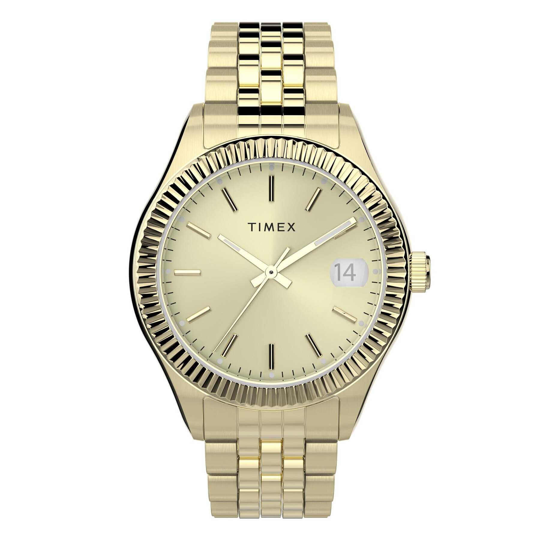 Timex Часовник Waterbury TW2T86900 Златист - Pepit.bg