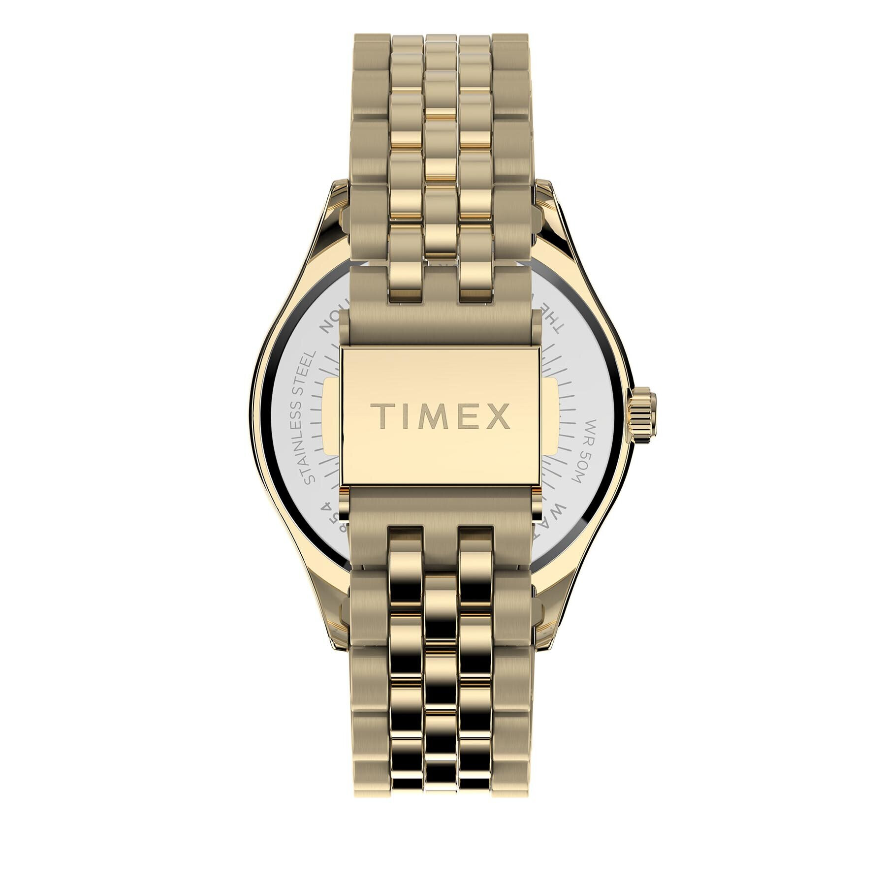 Timex Часовник Waterbury TW2V45700 Златист - Pepit.bg
