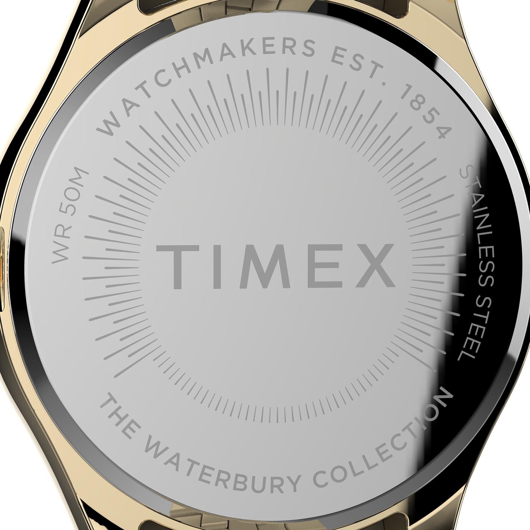 Timex Часовник Waterbury TW2V45700 Златист - Pepit.bg