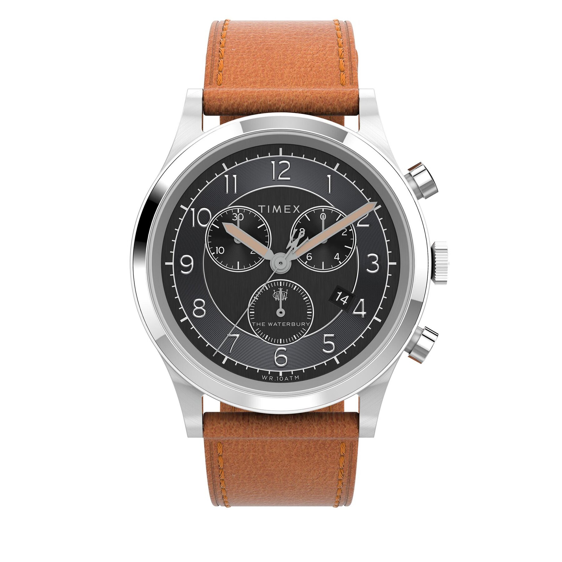 Timex Часовник Waterbury TW2V73900 Черен - Pepit.bg