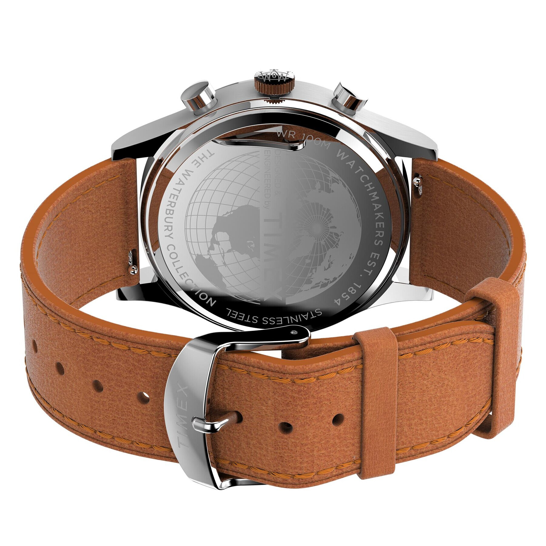 Timex Часовник Waterbury TW2V73900 Черен - Pepit.bg