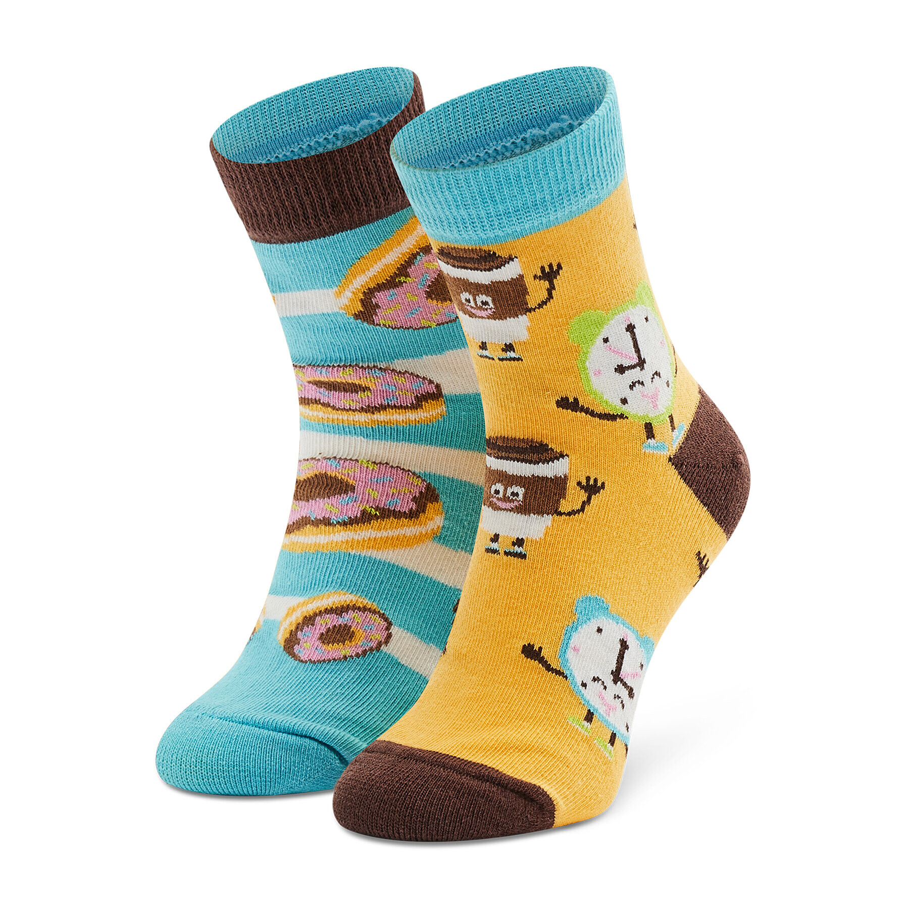 Todo Socks Чорапи дълги детски Donut Heaven Син - Pepit.bg