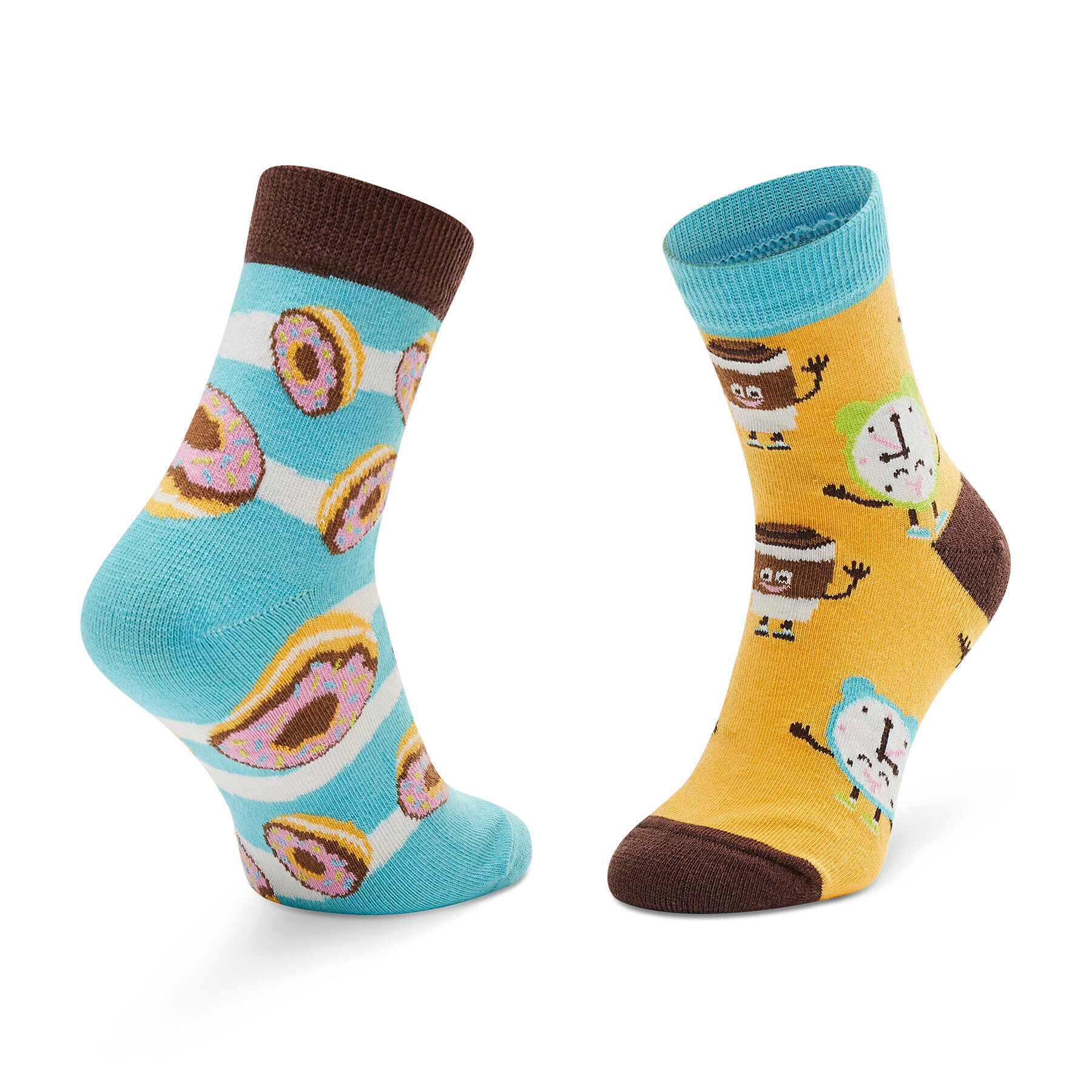 Todo Socks Чорапи дълги детски Donut Heaven Син - Pepit.bg