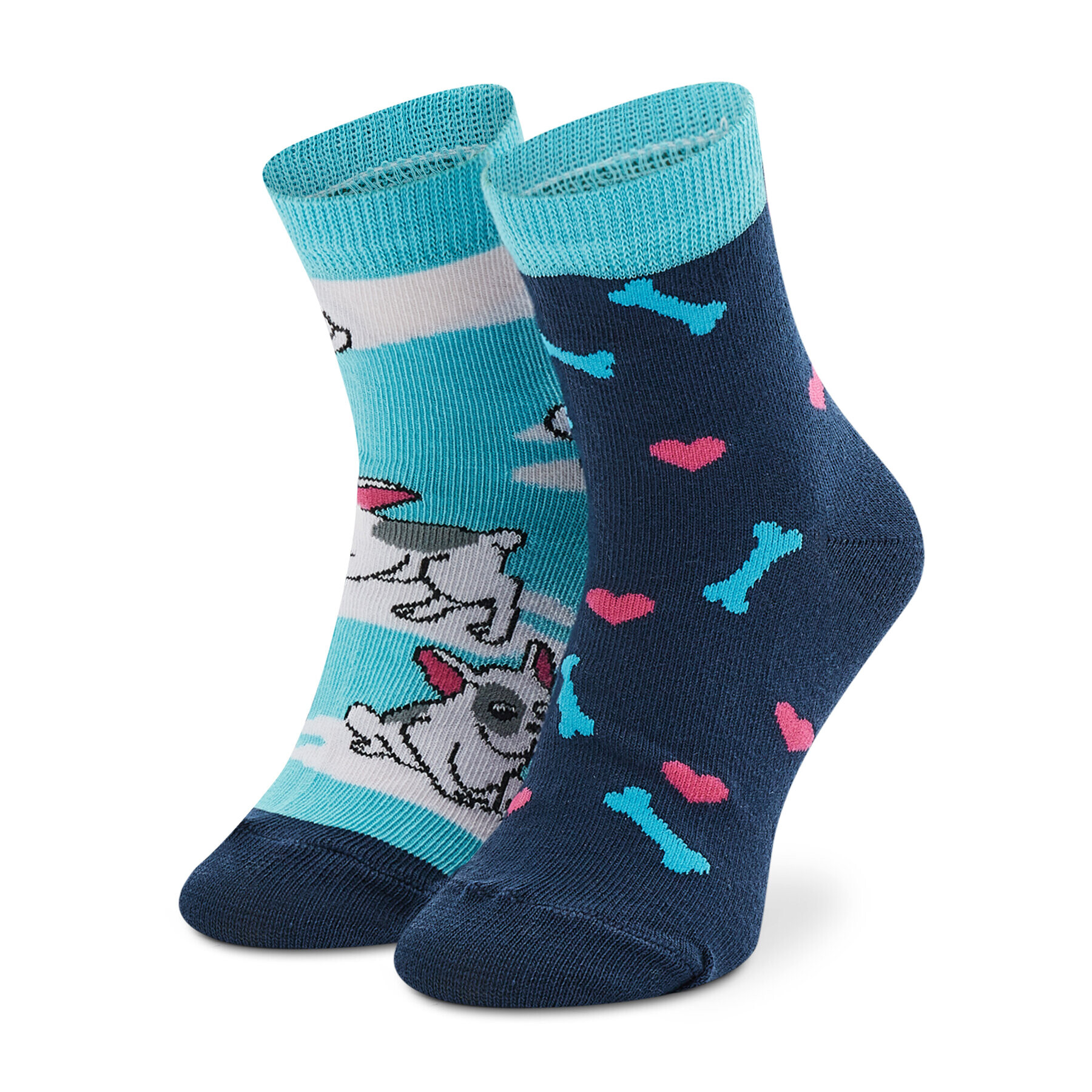 Todo Socks Чорапи дълги детски Lovely Dog Син - Pepit.bg