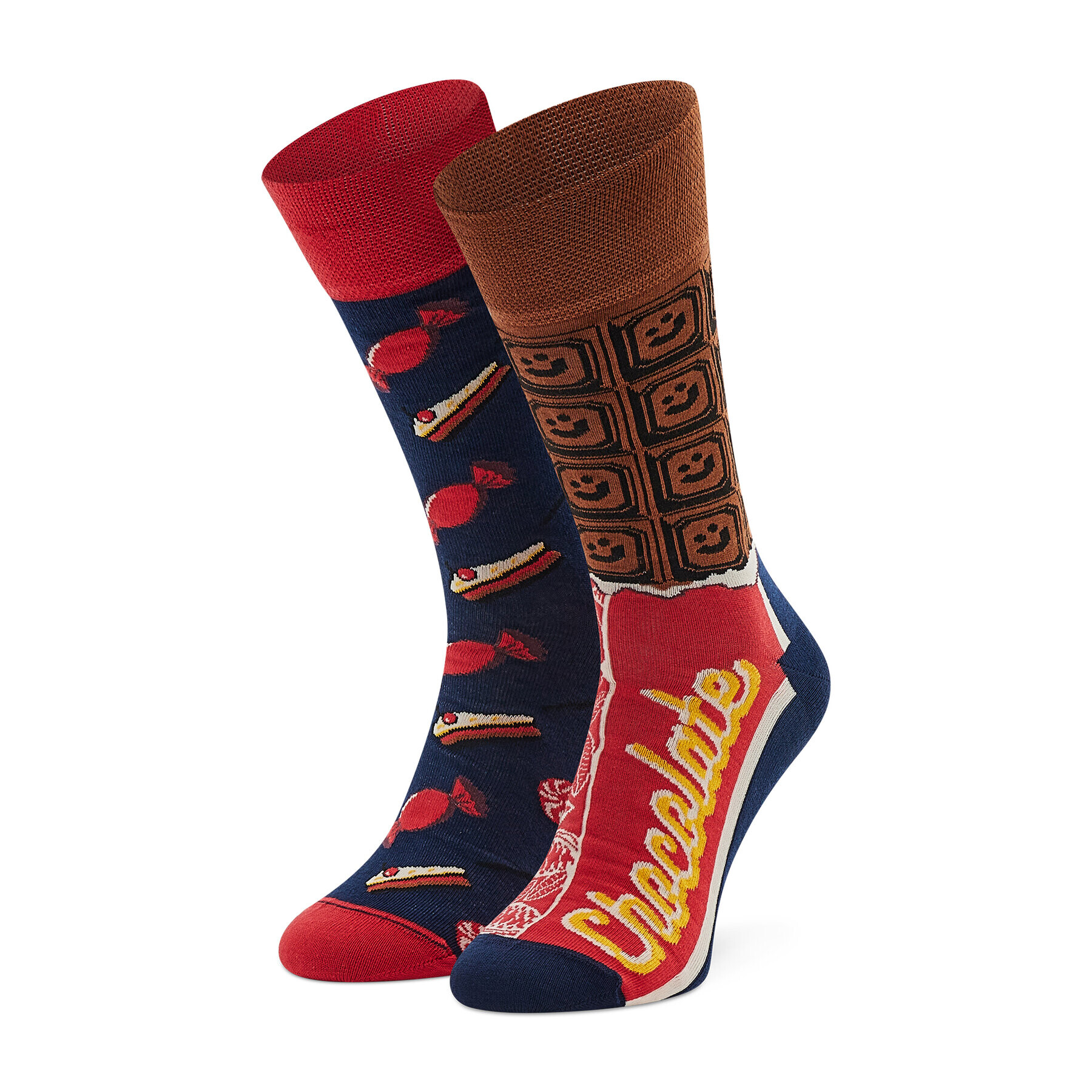 Todo Socks Дълги чорапи unisex Choco Choco Цветен - Pepit.bg