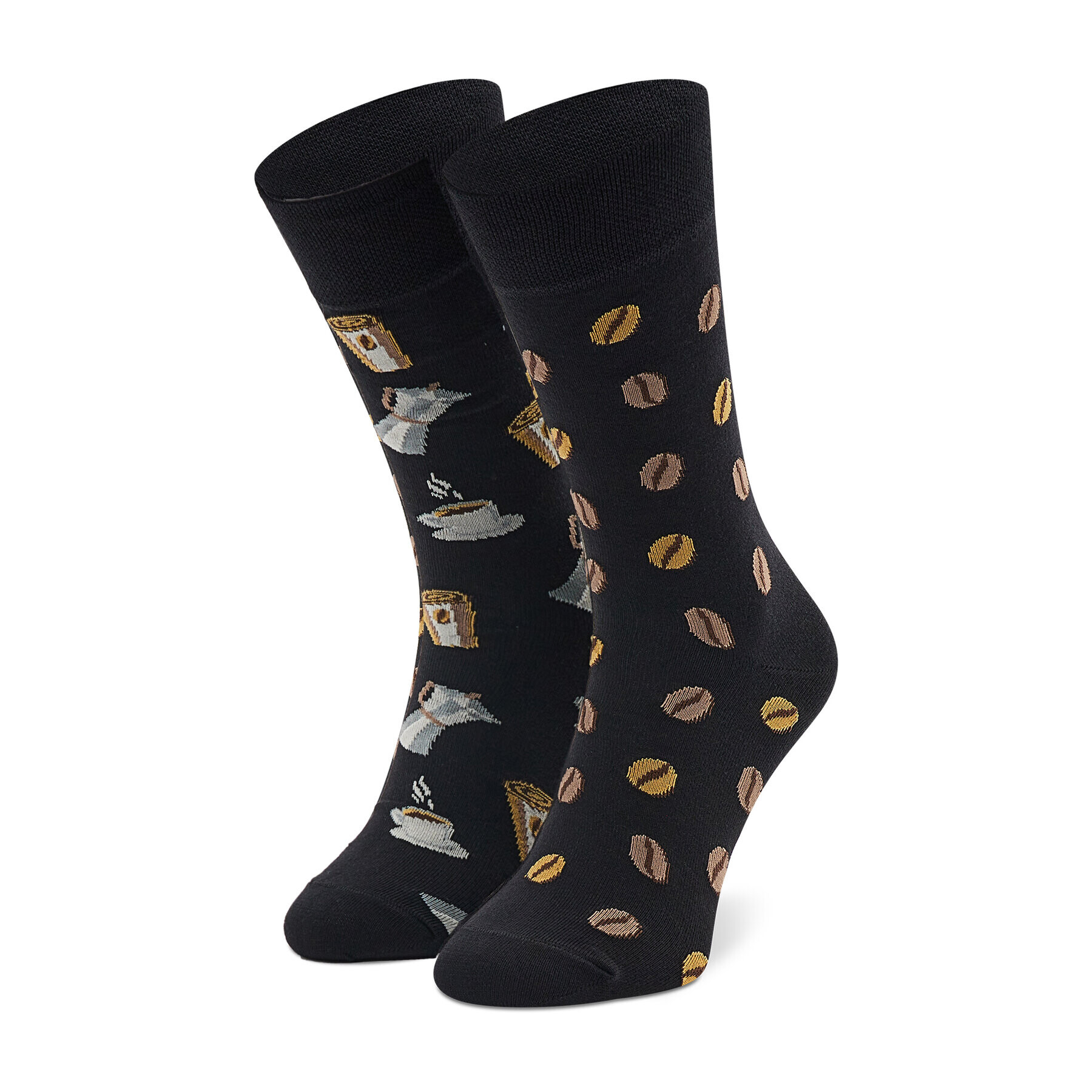 Todo Socks Дълги чорапи unisex Coffee Черен - Pepit.bg