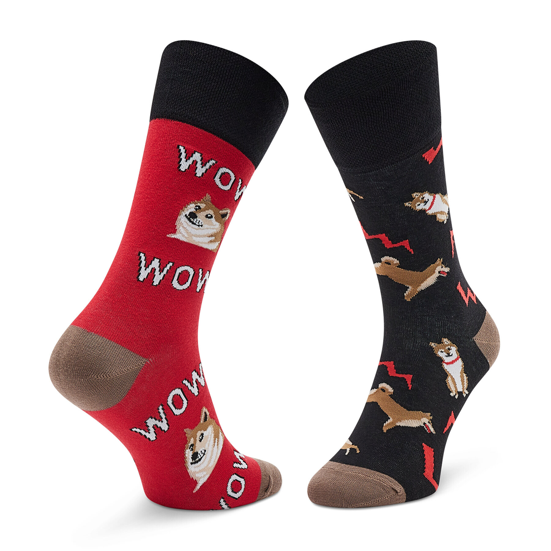 Todo Socks Дълги чорапи unisex Crazy Piesel Цветен - Pepit.bg