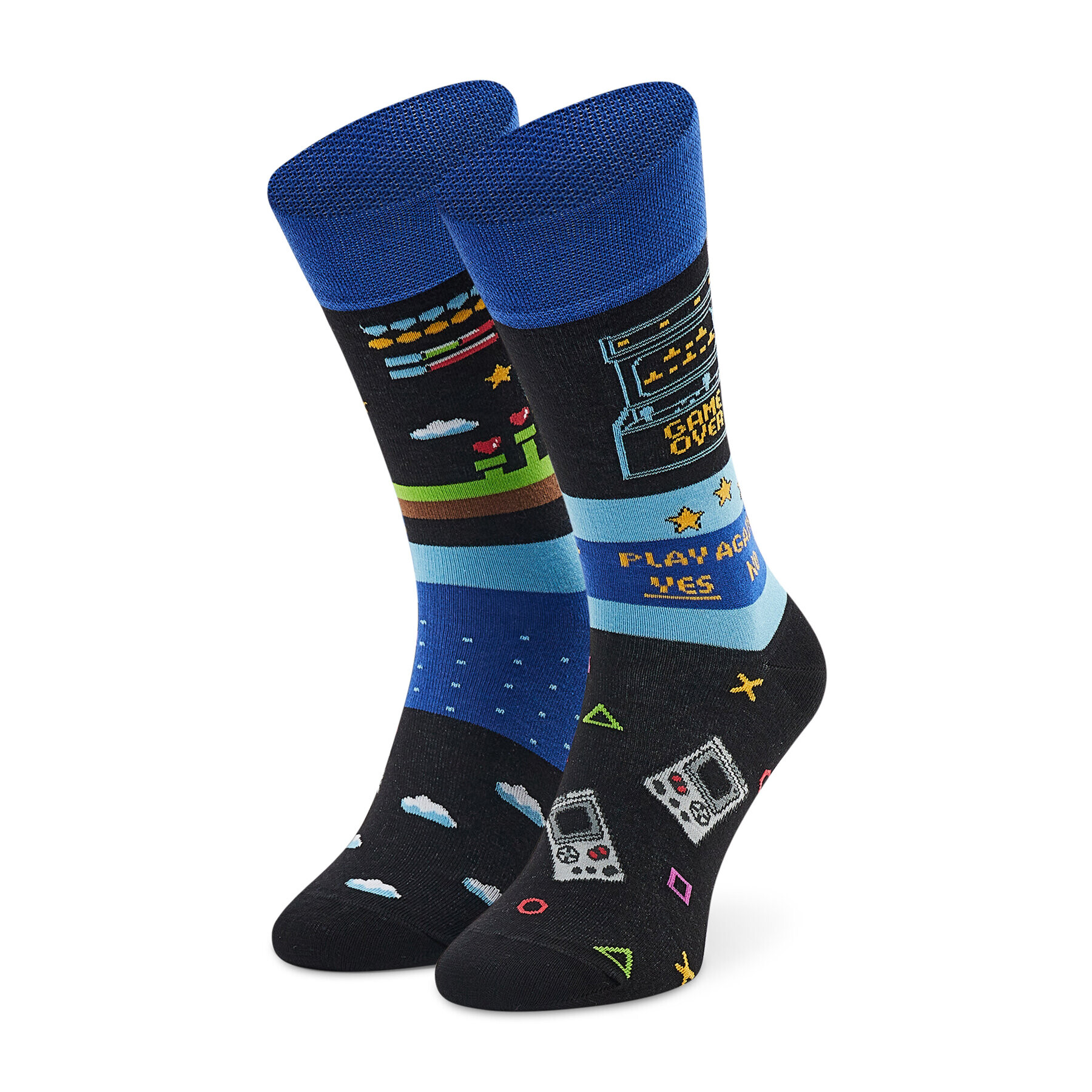 Todo Socks Дълги чорапи unisex Game Master Черен - Pepit.bg