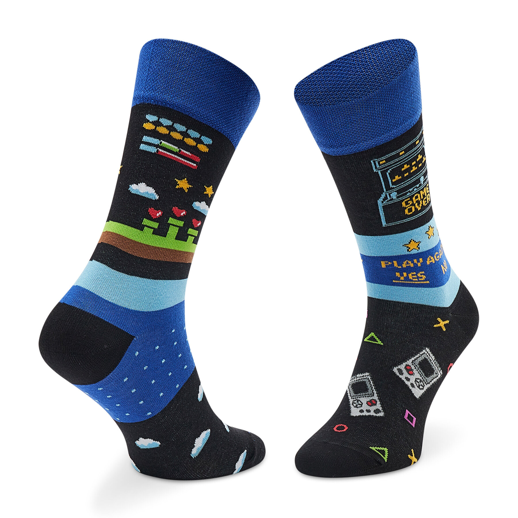 Todo Socks Дълги чорапи unisex Game Master Черен - Pepit.bg