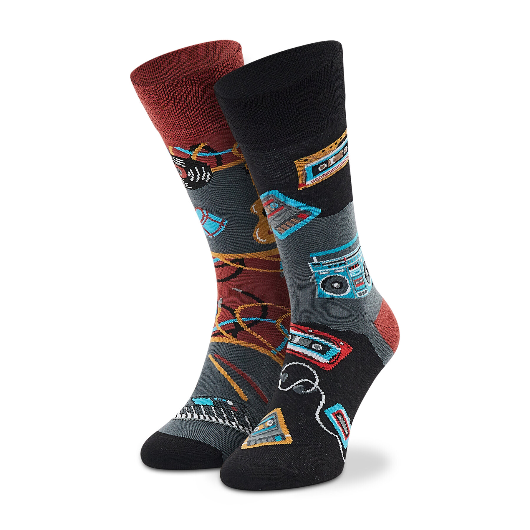 Todo Socks Дълги чорапи unisex Music Art Цветен - Pepit.bg