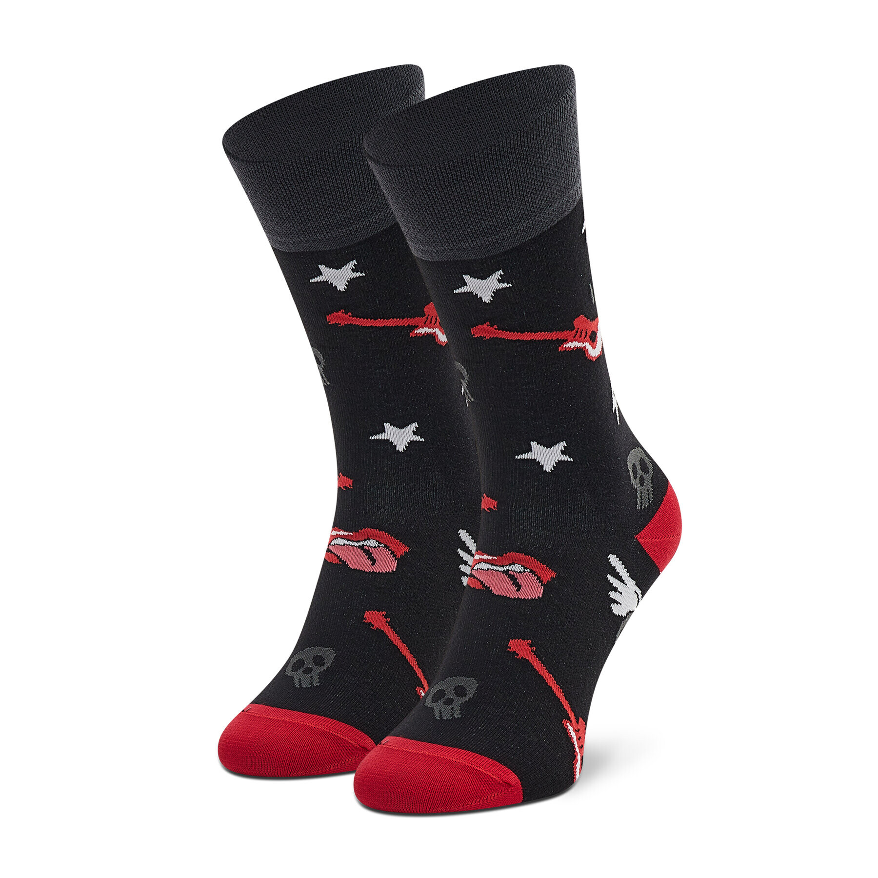 Todo Socks Дълги чорапи unisex Rock And Roll Черен - Pepit.bg