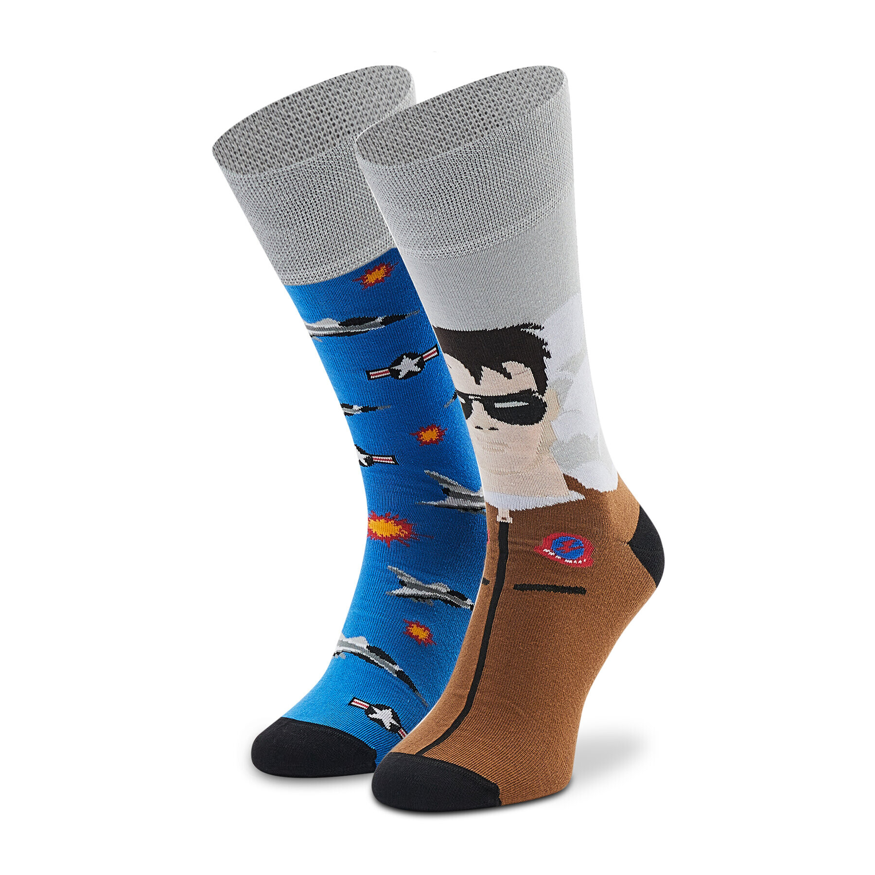 Todo Socks Дълги чорапи unisex Top Gun Цветен - Pepit.bg