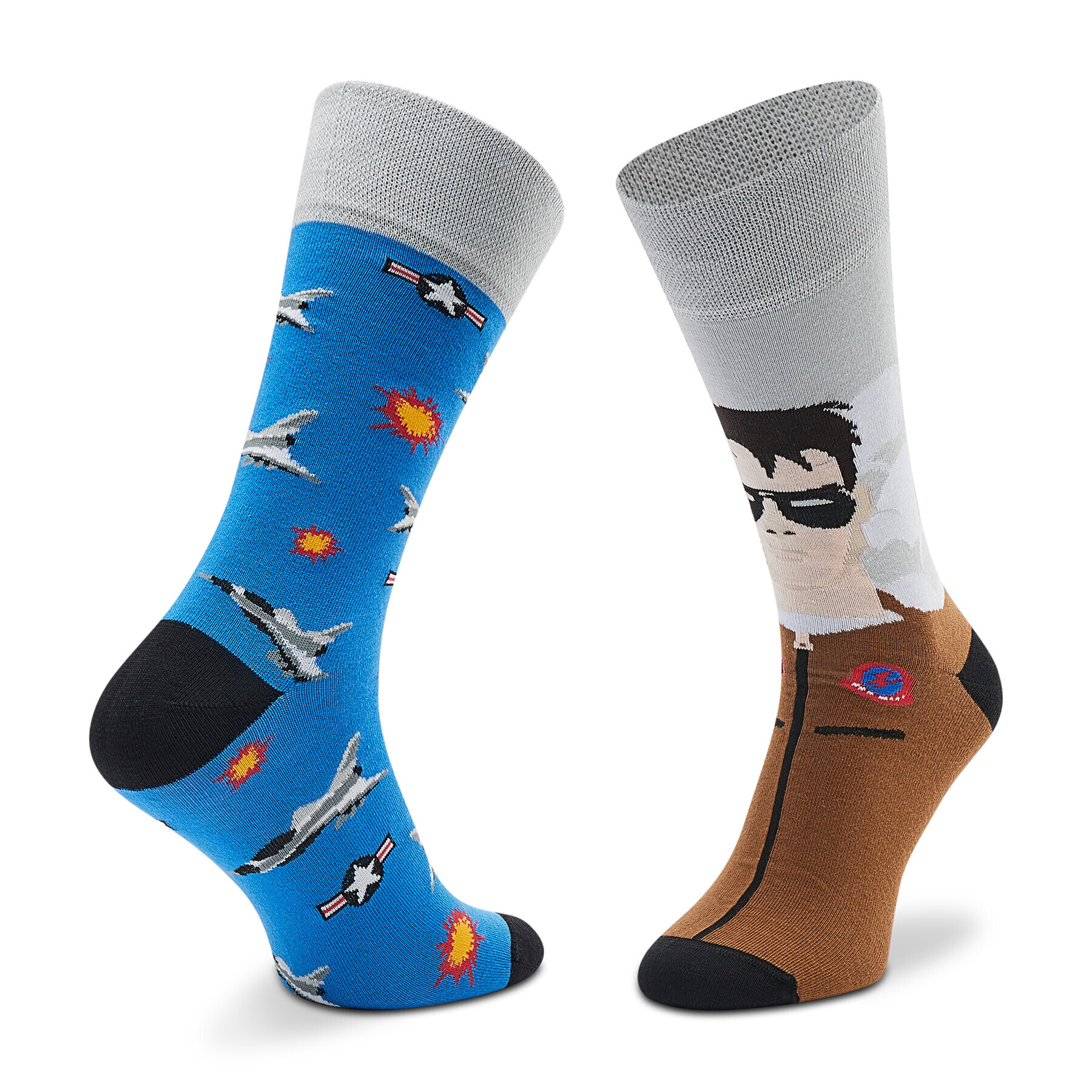 Todo Socks Дълги чорапи unisex Top Gun Цветен - Pepit.bg