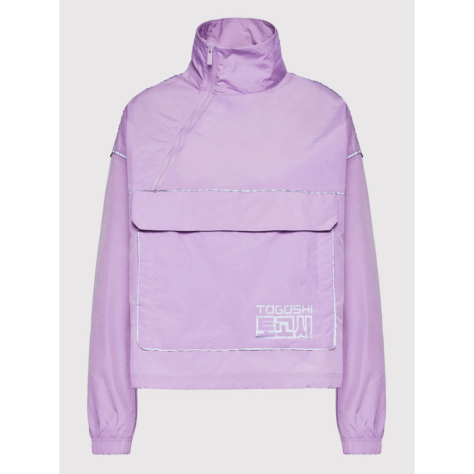 Togoshi Анорак TG22-KUD001 Виолетов Oversize - Pepit.bg