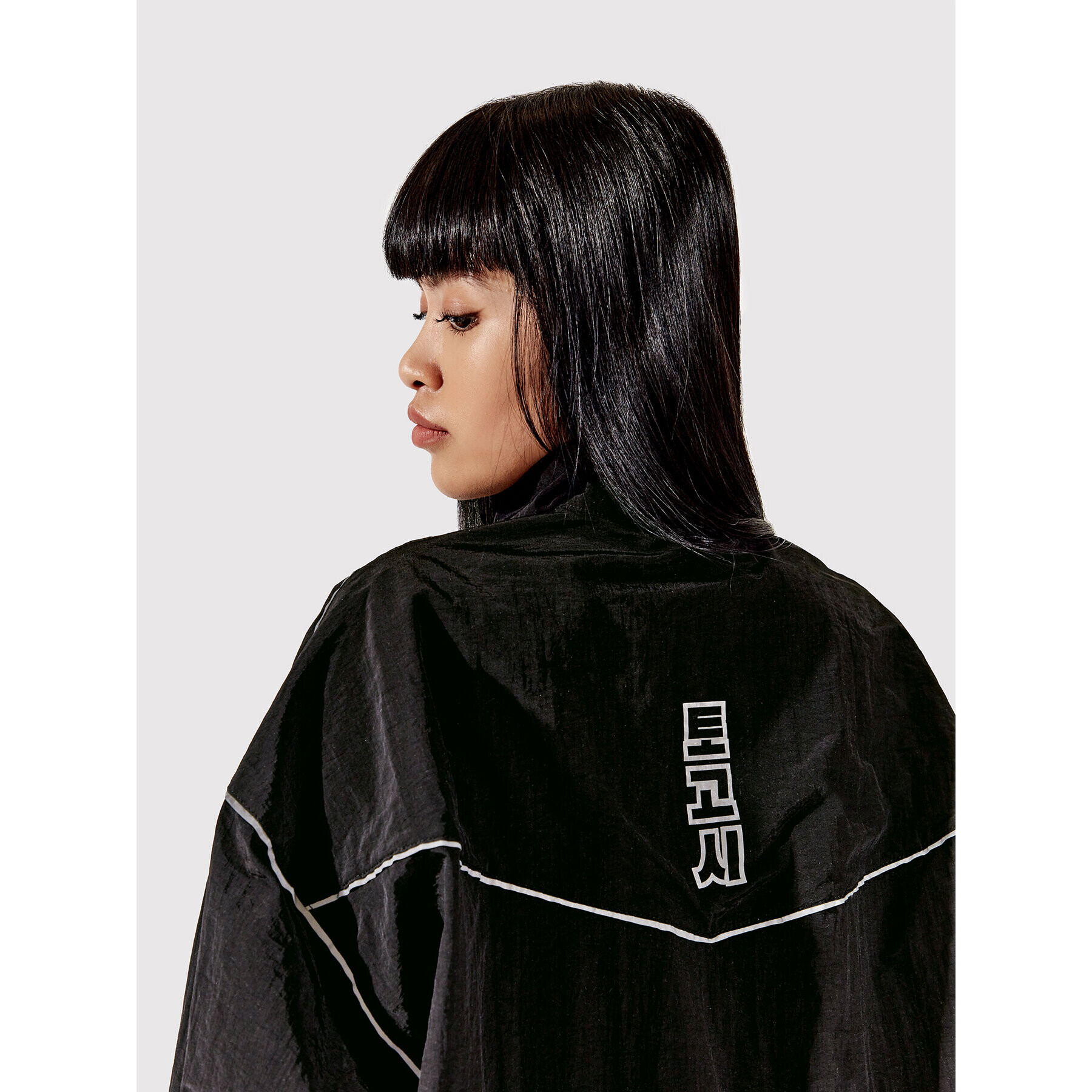 Togoshi Анорак TG22-KUD002 Черен Oversize - Pepit.bg