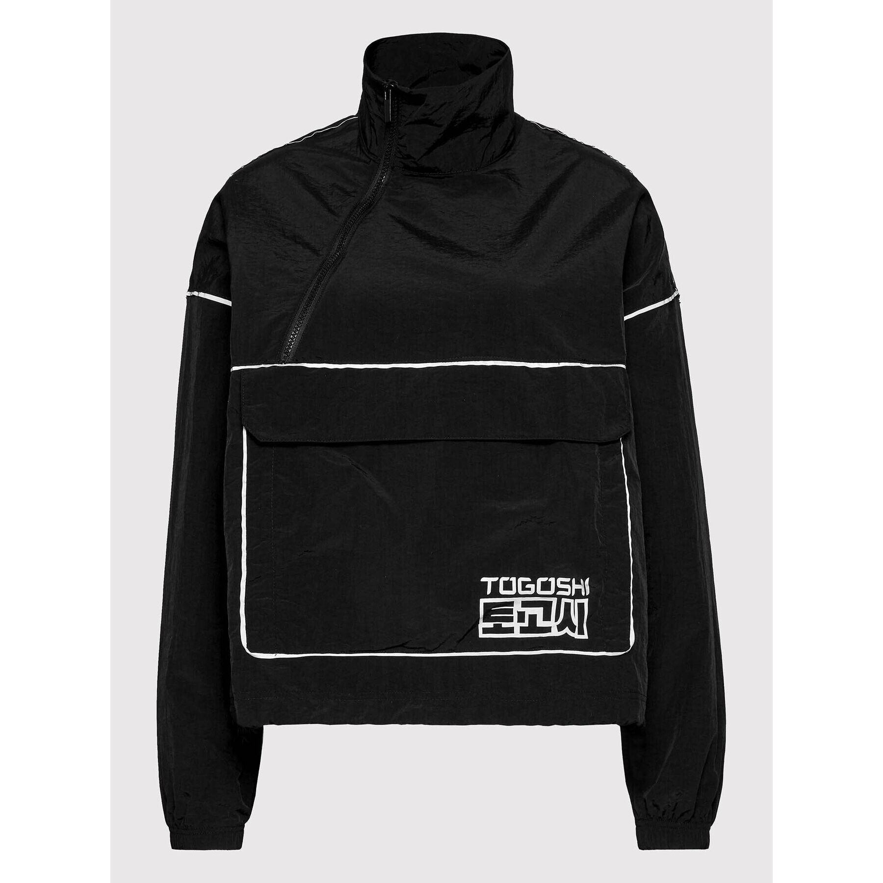 Togoshi Анорак TG22-KUD002 Черен Oversize - Pepit.bg