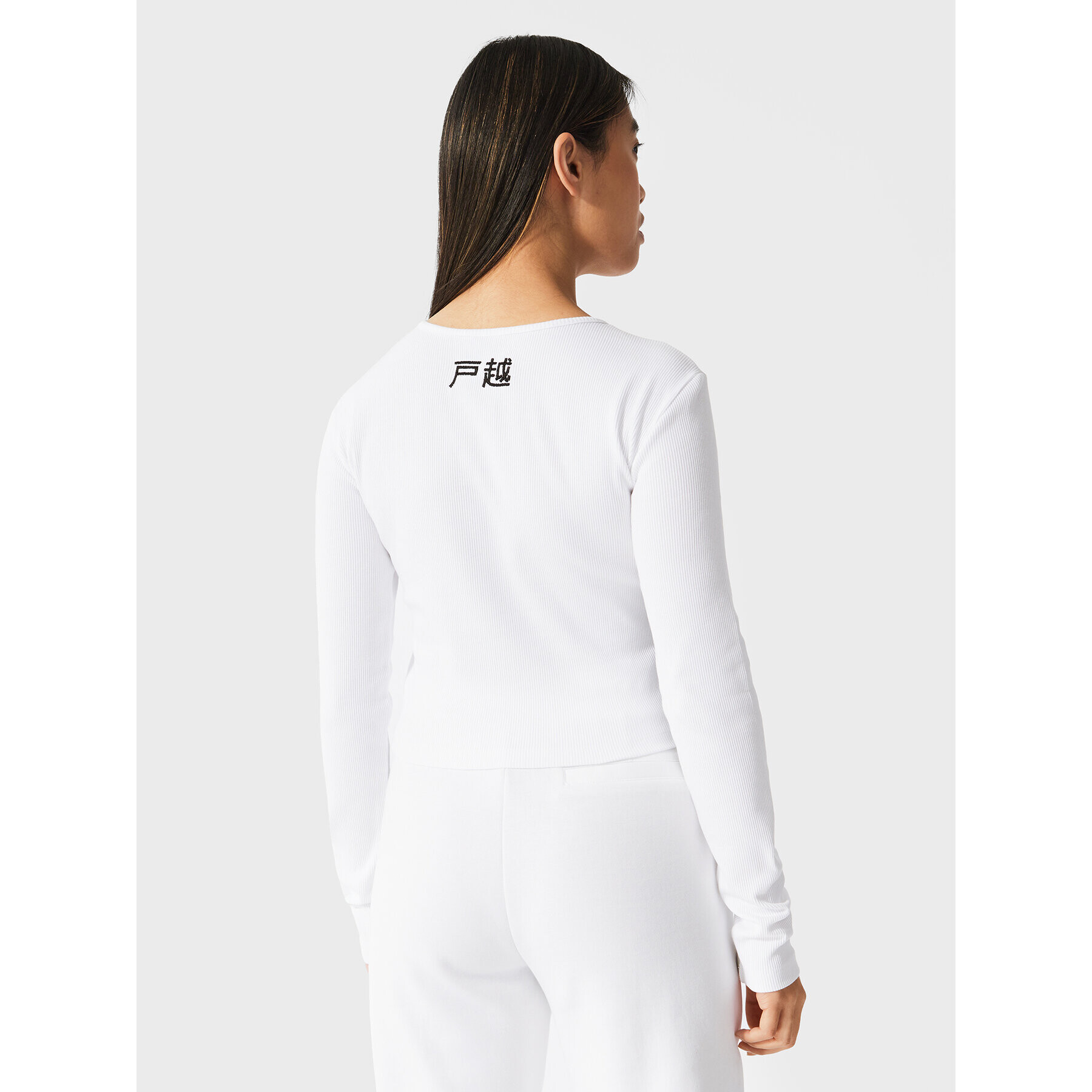 Togoshi Блуза TG22-TPD140 Бял Regular Fit - Pepit.bg