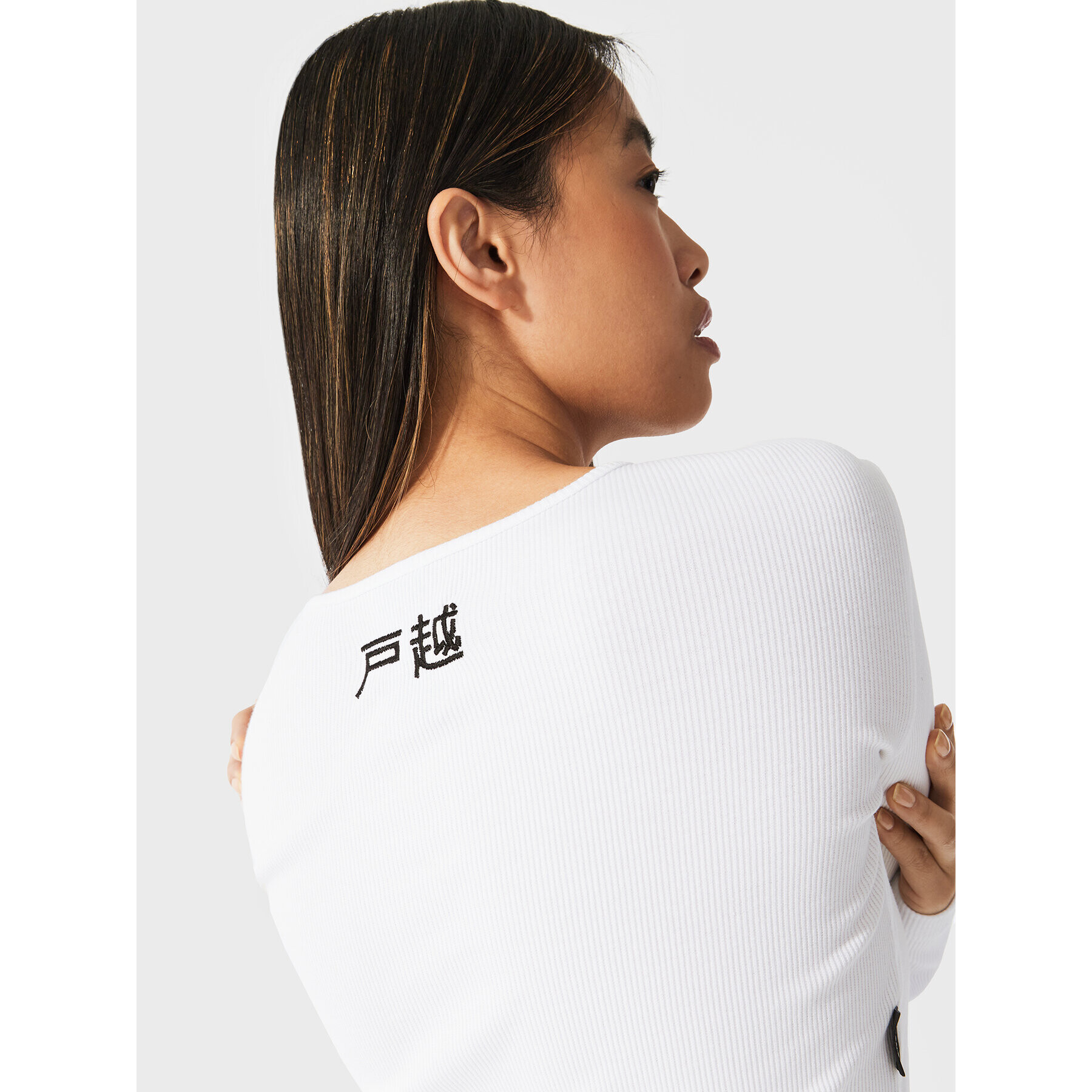 Togoshi Блуза TG22-TPD140 Бял Regular Fit - Pepit.bg