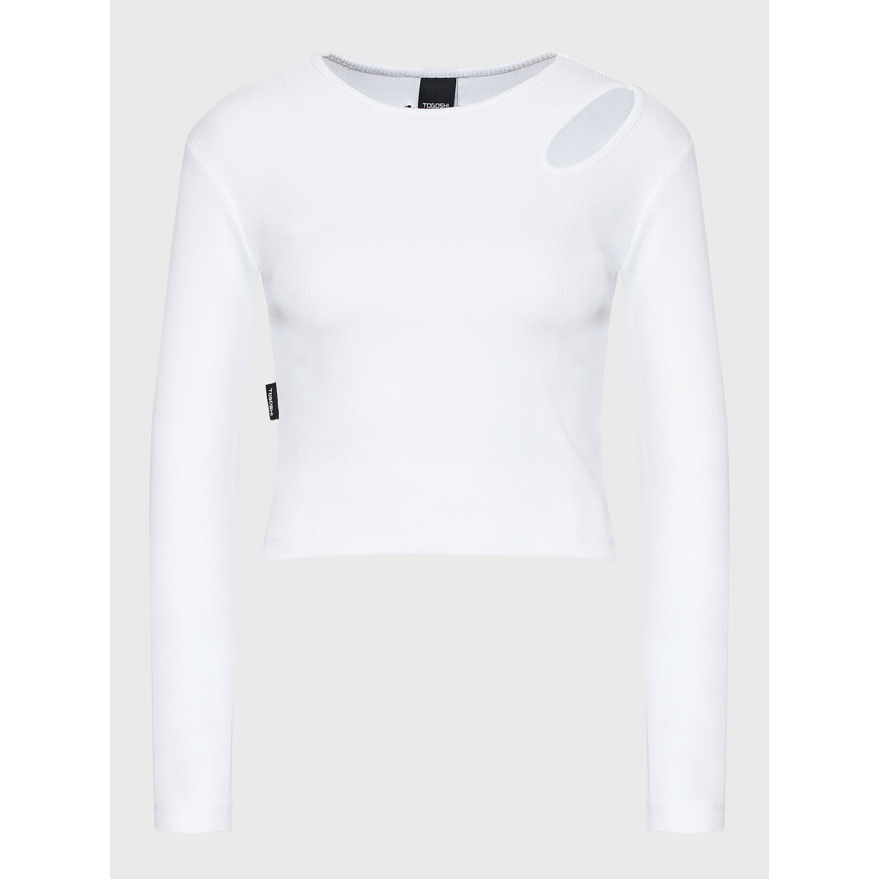 Togoshi Блуза TG22-TPD140 Бял Regular Fit - Pepit.bg