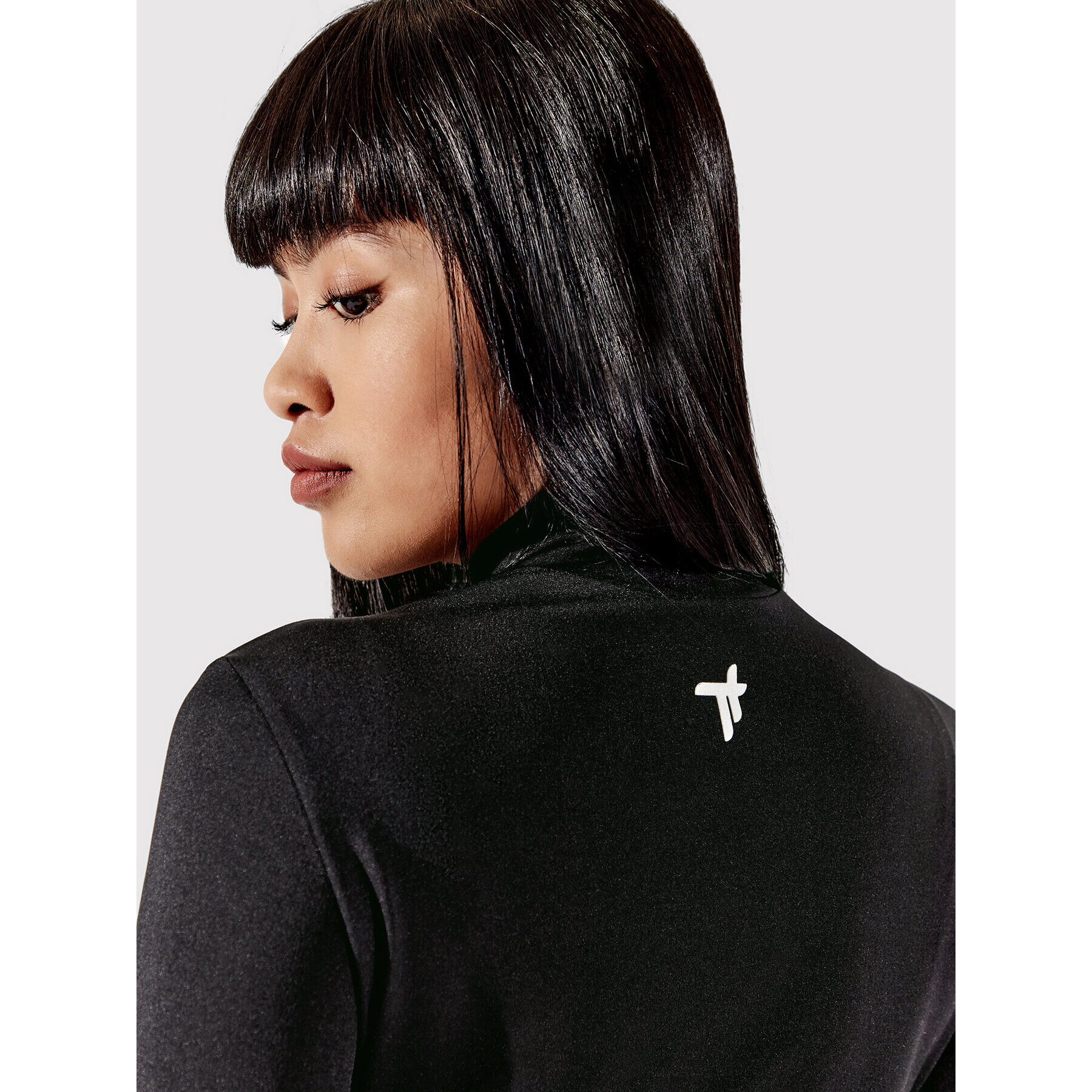 Togoshi Блуза TG22-TSDL002 Черен Extra Slim Fit - Pepit.bg