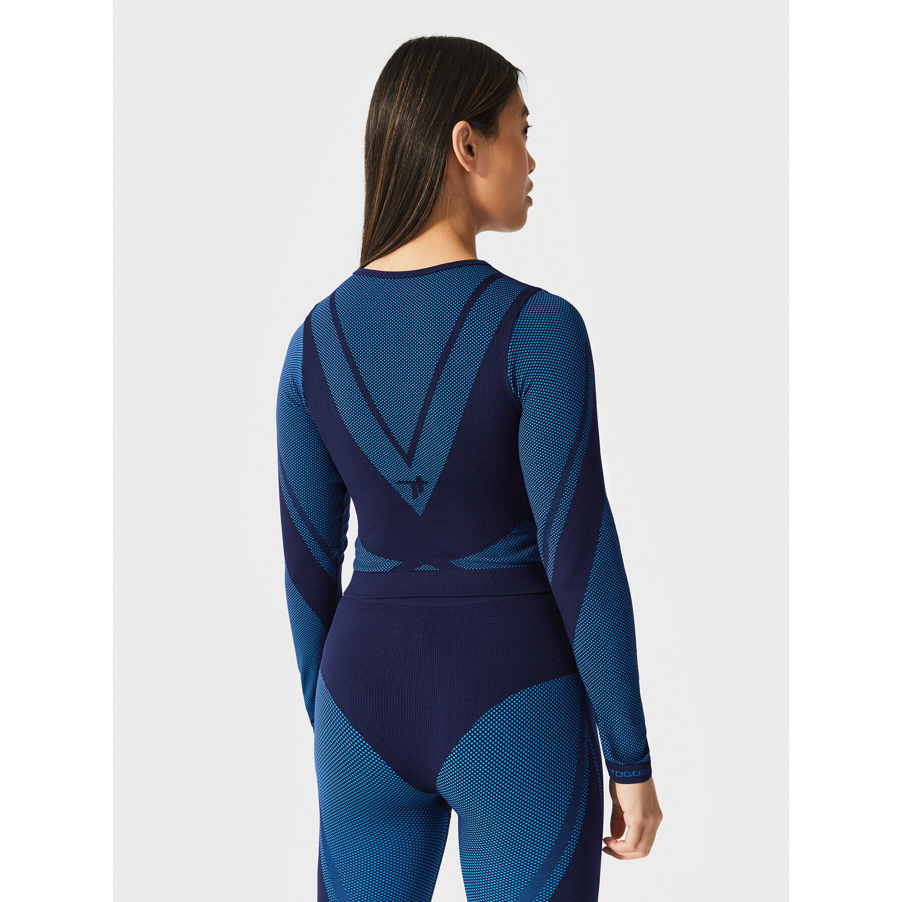 Togoshi Блуза THERMO TG22-TSDL520 Син Slim Fit - Pepit.bg