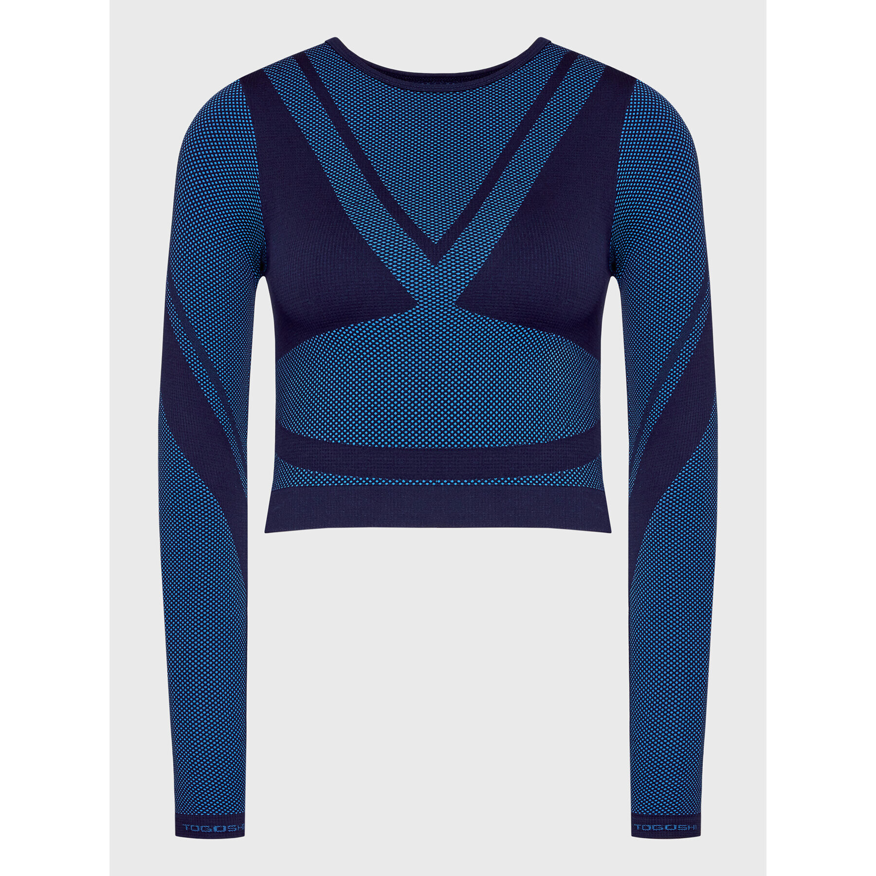 Togoshi Блуза THERMO TG22-TSDL520 Син Slim Fit - Pepit.bg