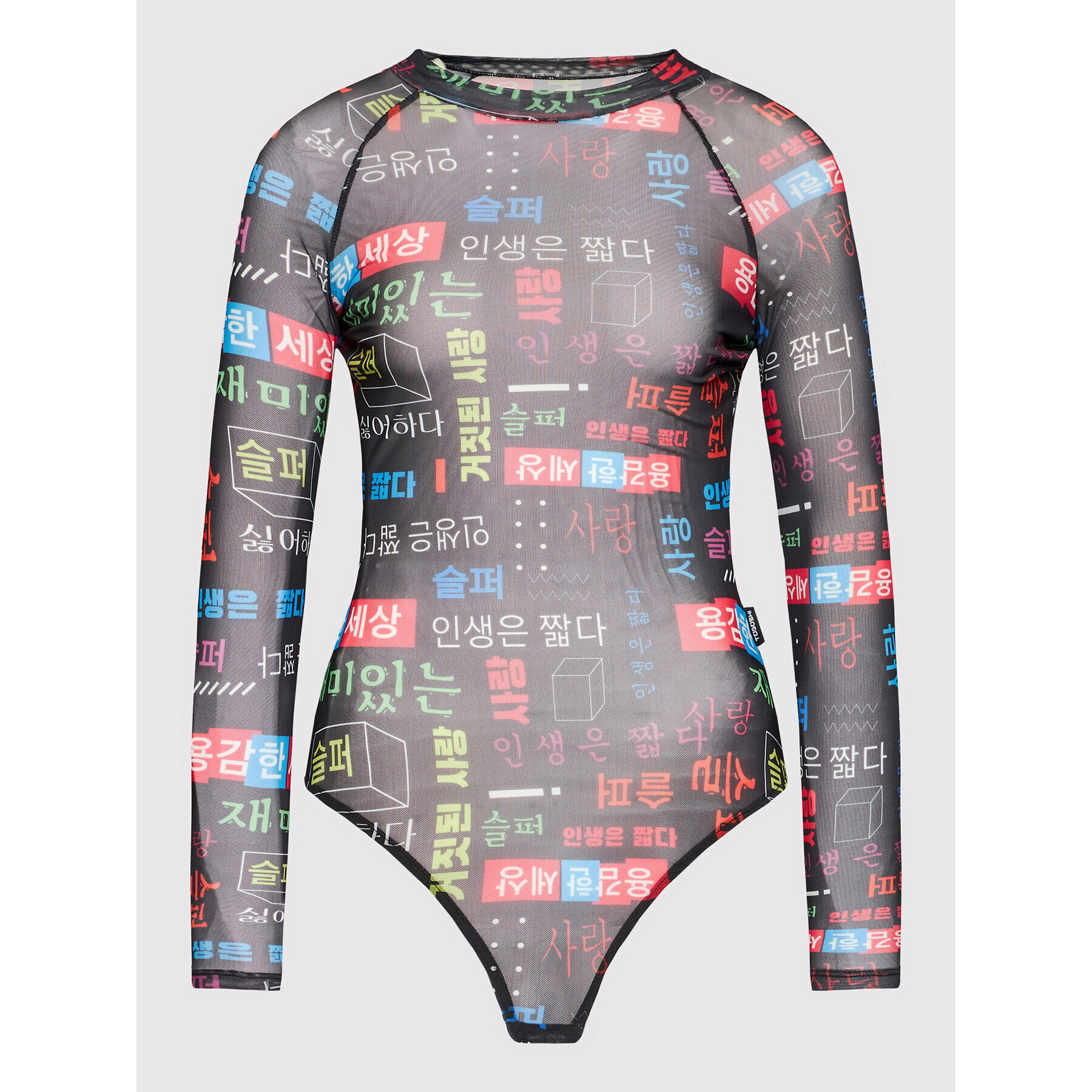 Togoshi Боди TG22-BOD001 Черен Slim Fit - Pepit.bg