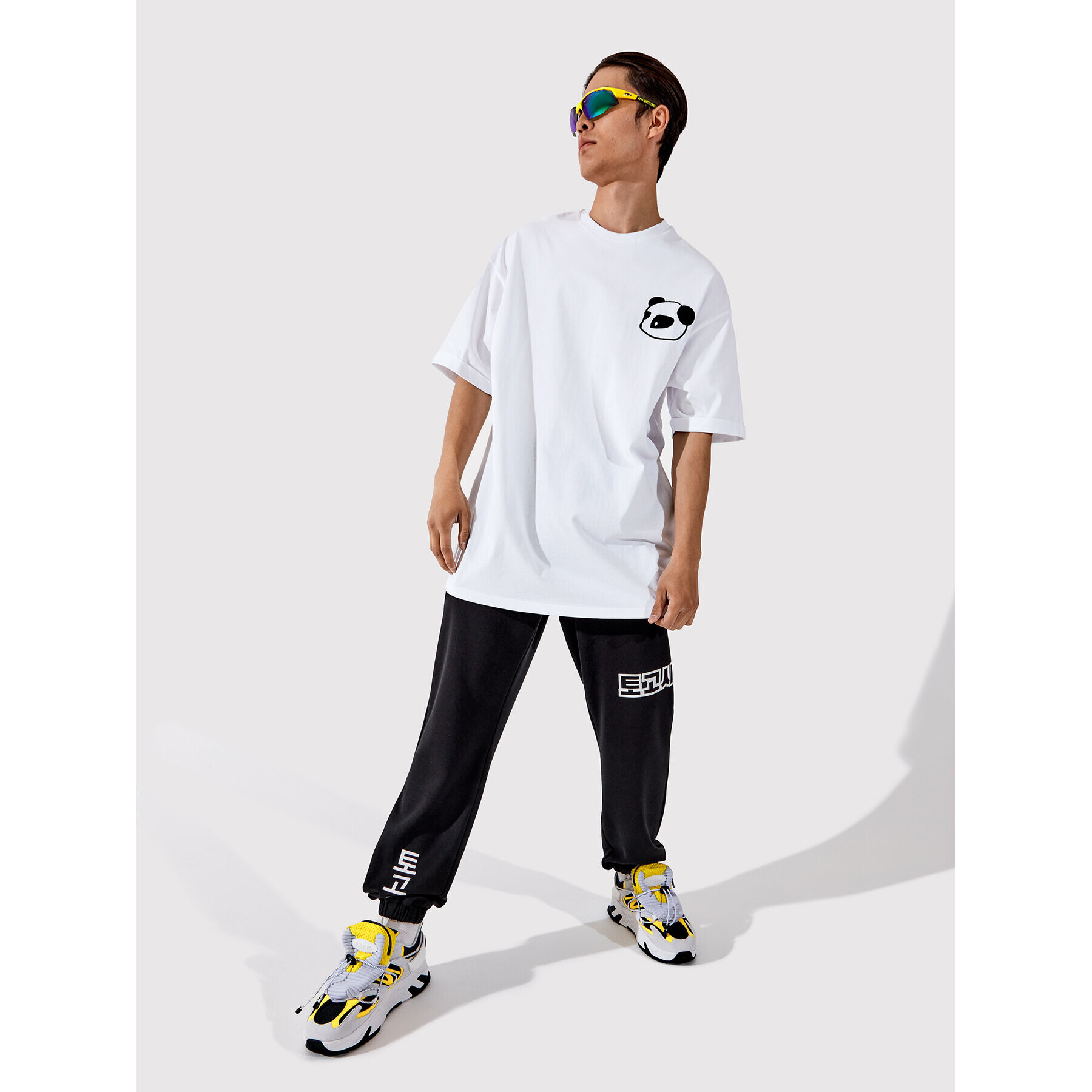 Togoshi Долнище анцуг TG22-SPM011 Черен Oversize - Pepit.bg