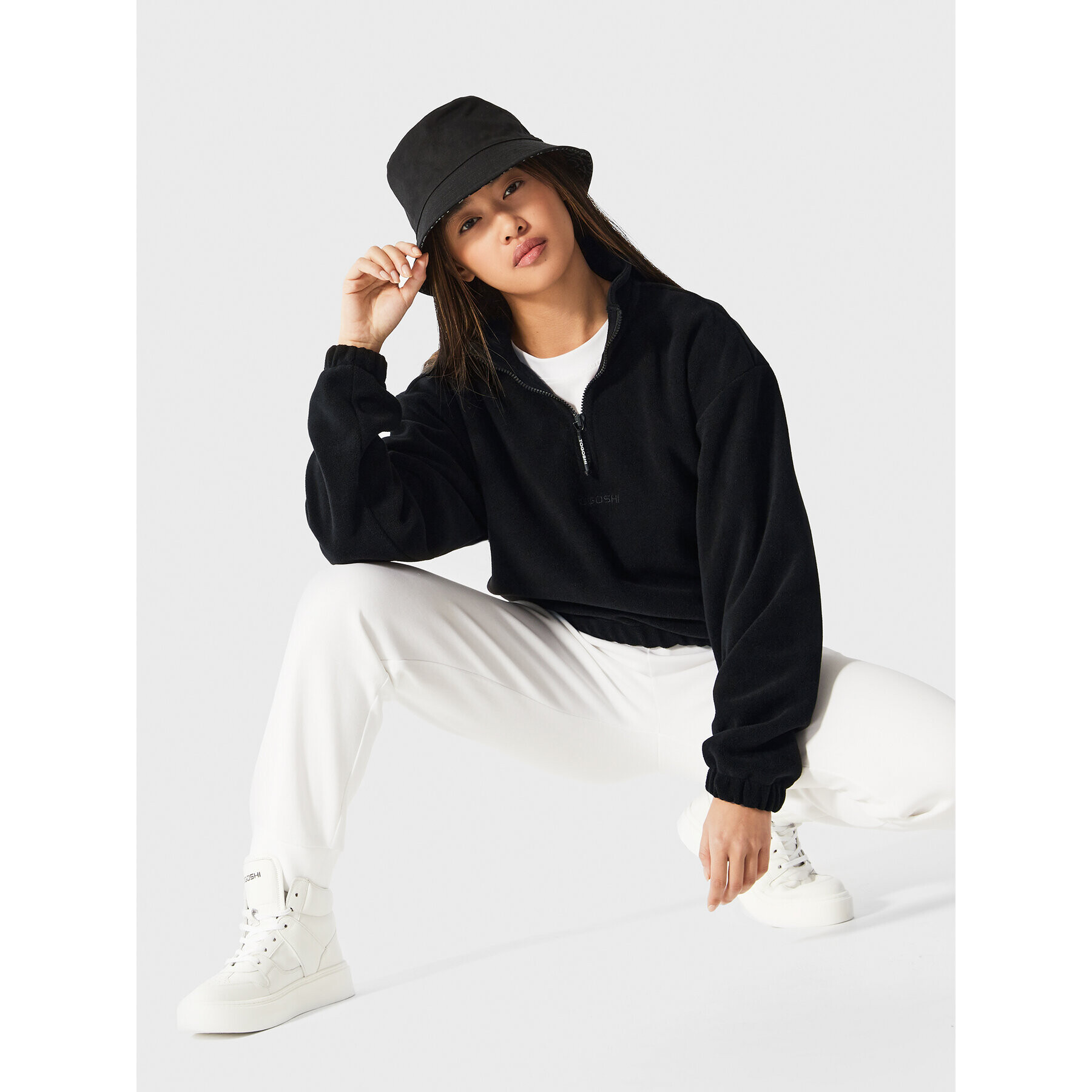 Togoshi Полар TG22-POLD531 Черен Regular Fit - Pepit.bg