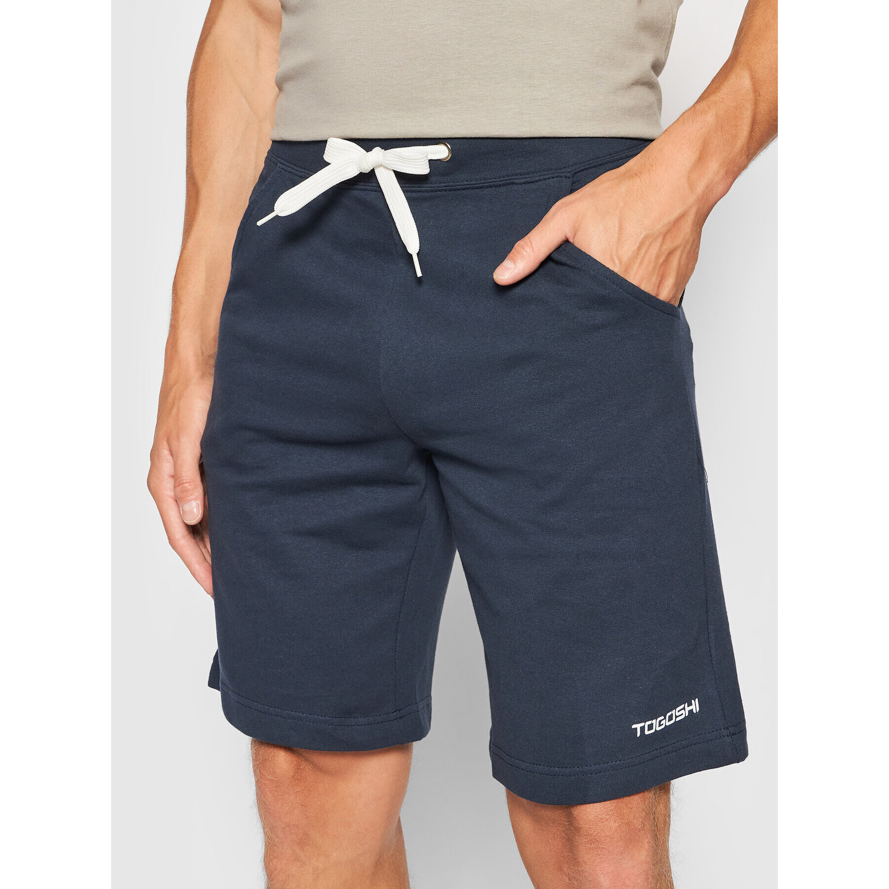 Togoshi Спортни шорти Sign 2 Тъмносин Regular Fit - Pepit.bg