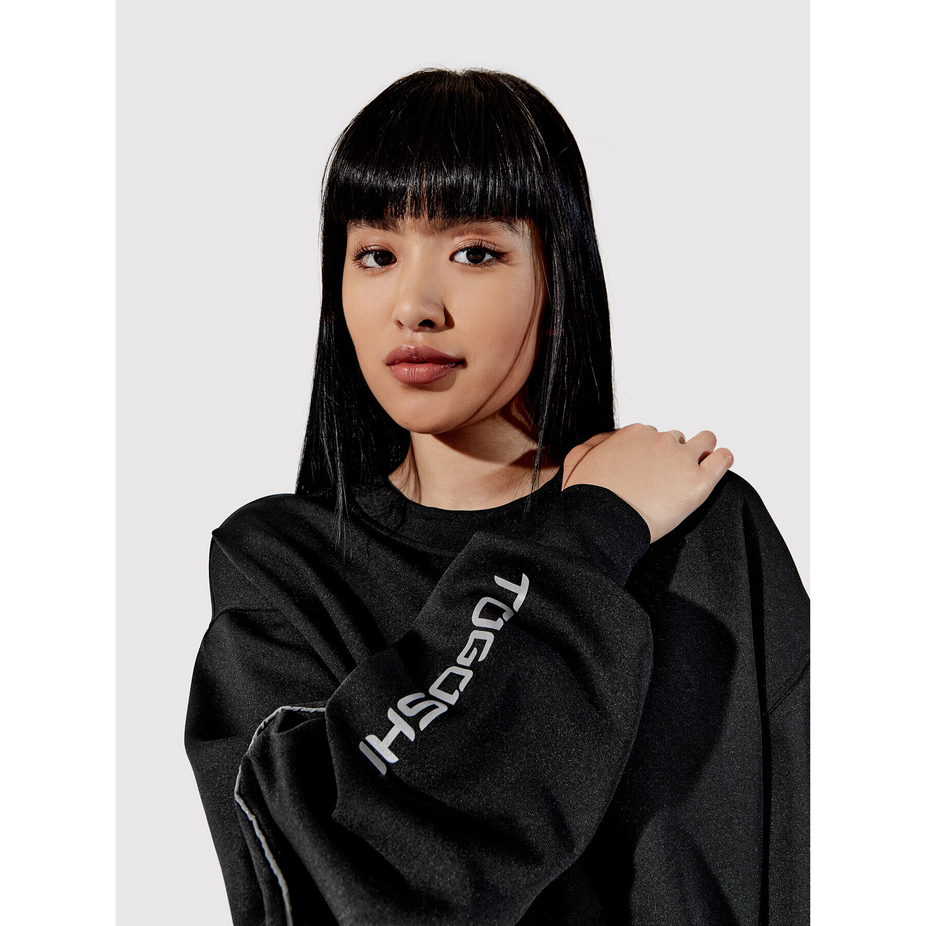 Togoshi Суитшърт TG22-BLD002 Черен Oversize - Pepit.bg